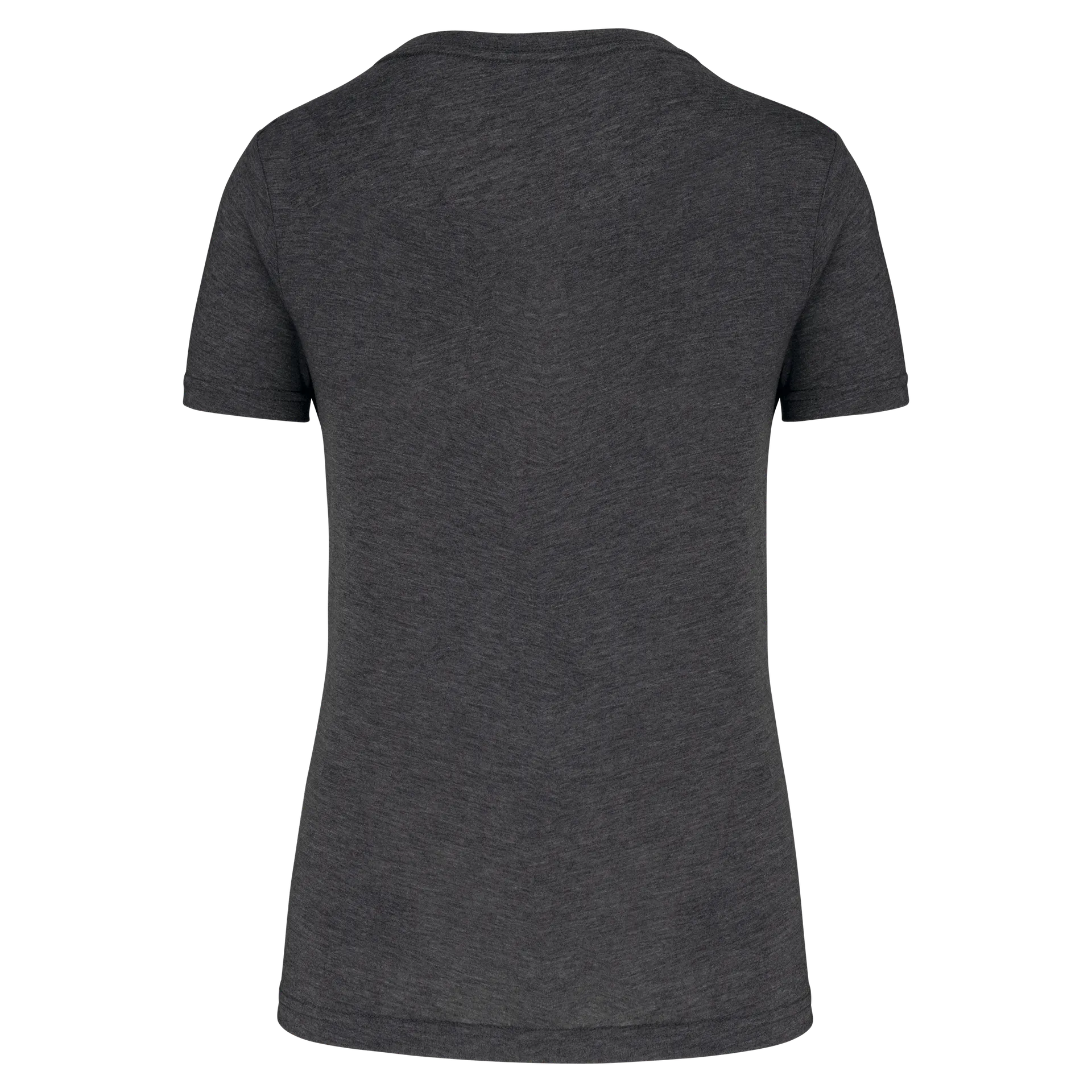 Damen-Triblend-Sportshirt mit Rundhalsausschnitt