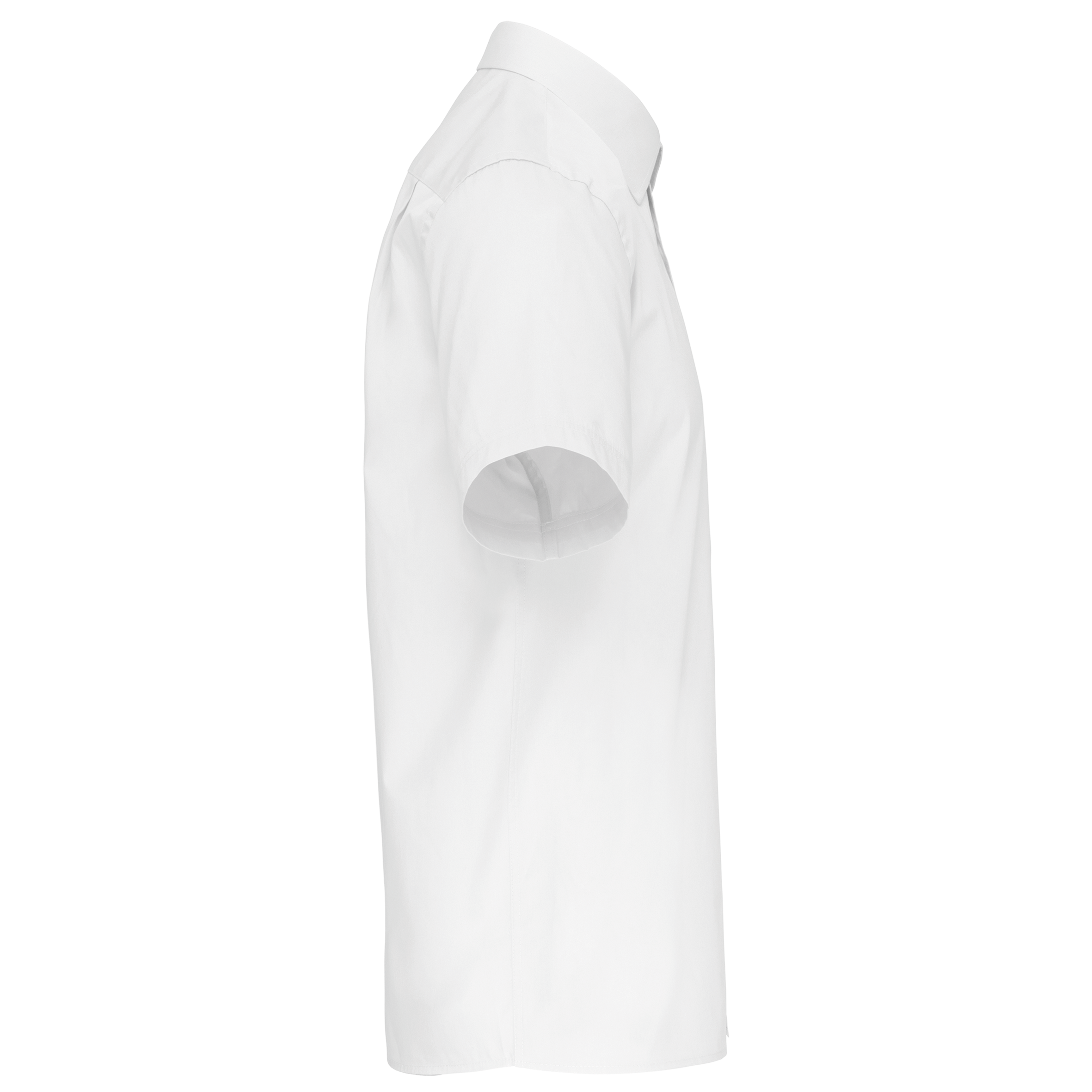 Herren Popelinehemd Kurzarm