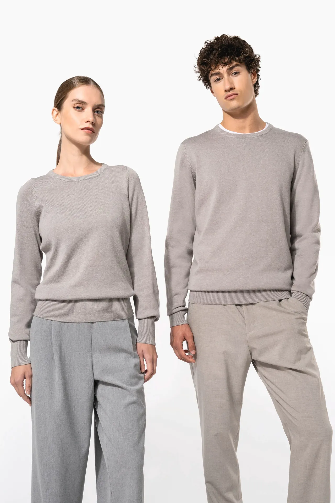 Damen Pullover Rundhals