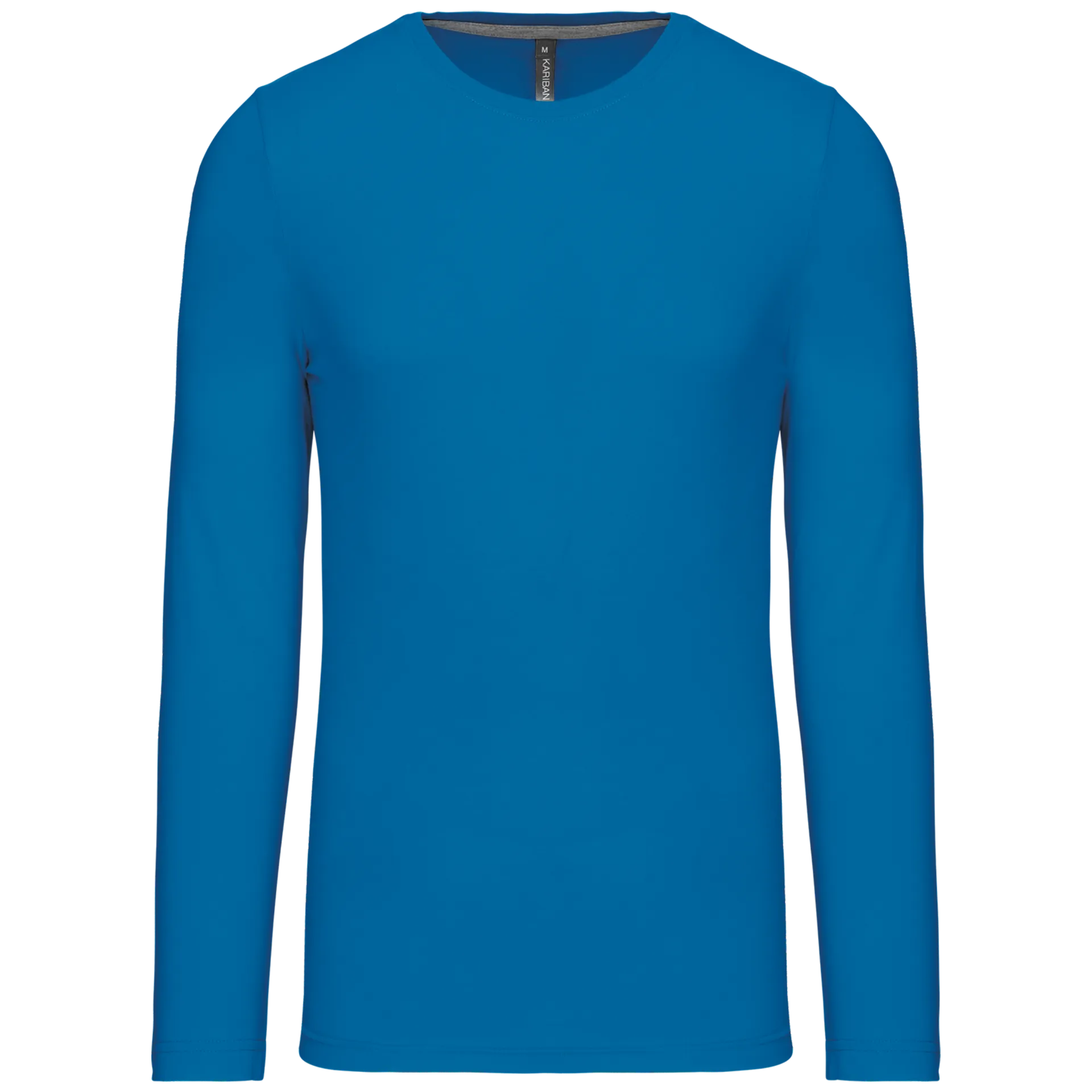 Herren Langarm-T-Shirt Rundhalsausschnitt