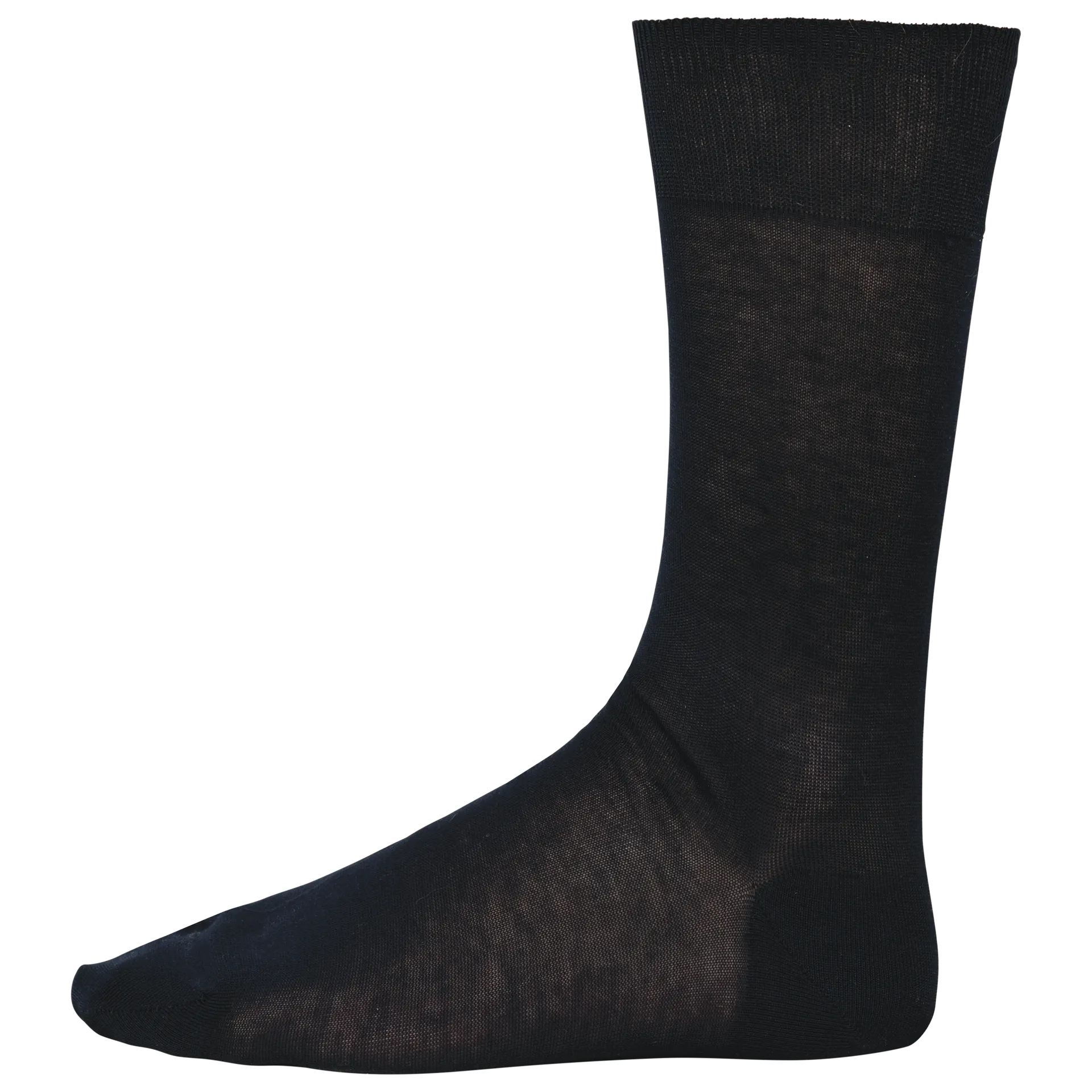 Herrensocken aus Baumwolljersey mit Fil d'Écosse-Baumwolle