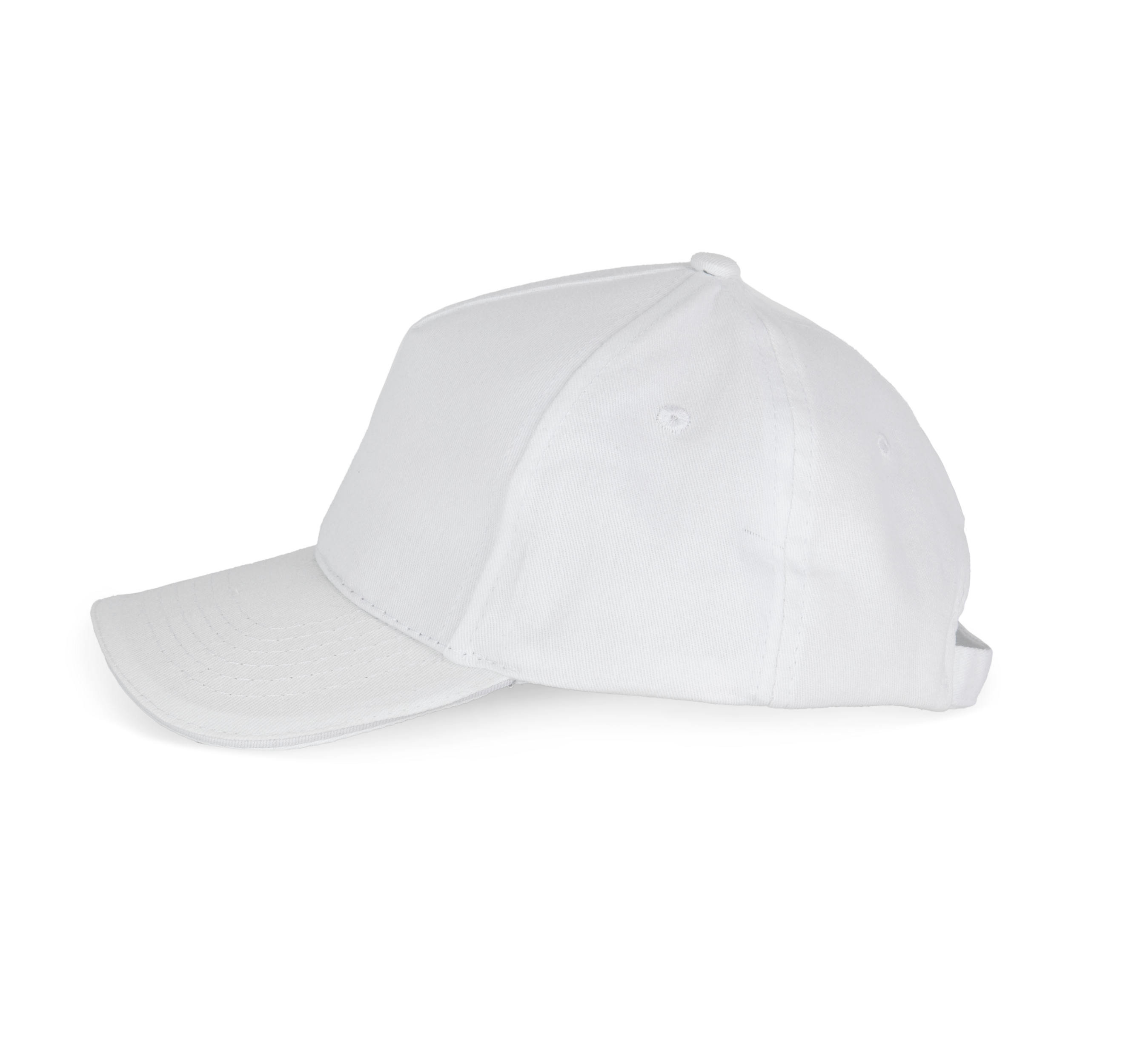 5-Panel Kinderkappe mit Kontrast-Sandwichschirm