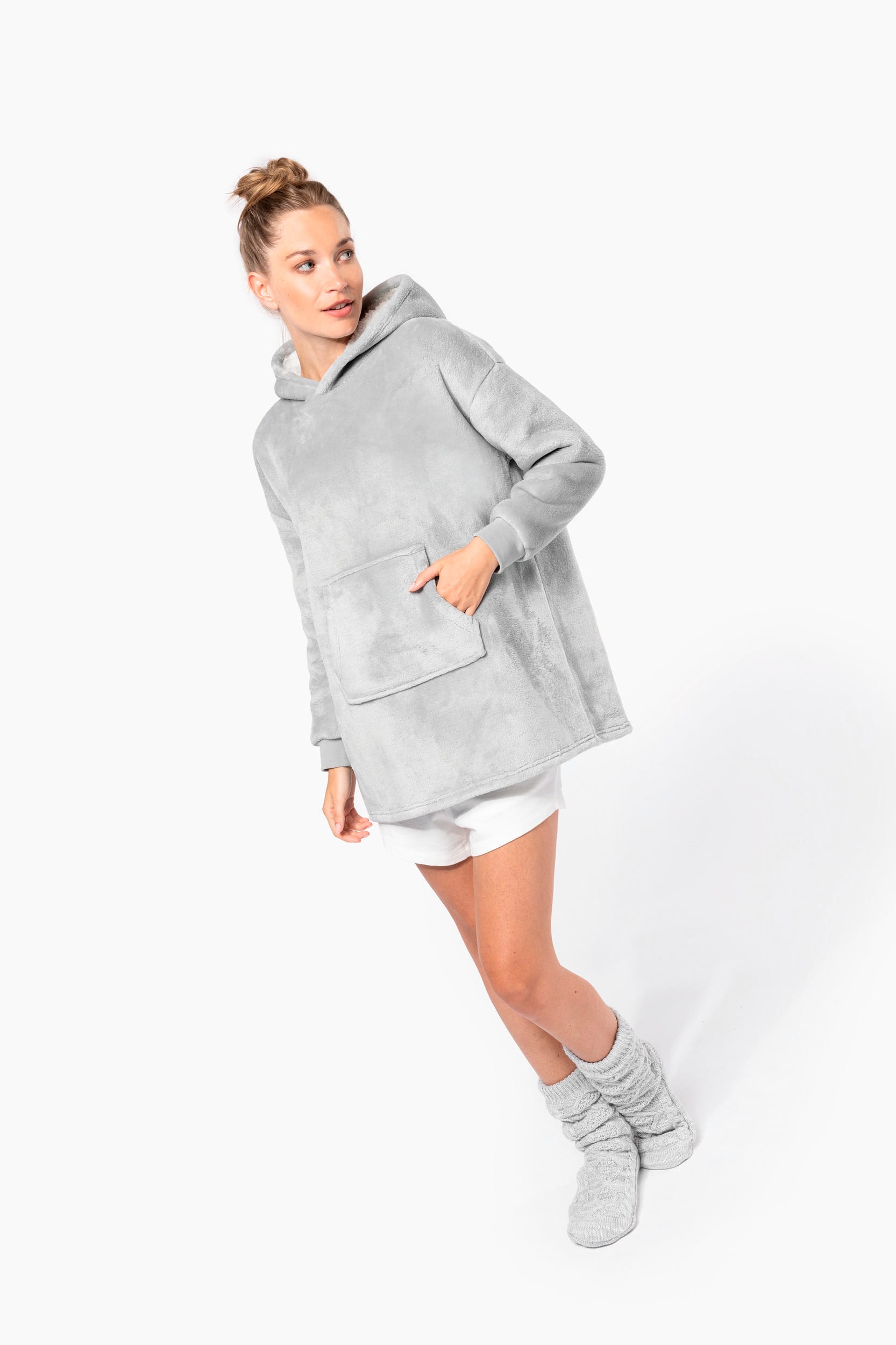 Lounge-Socke mit Sherpafutter