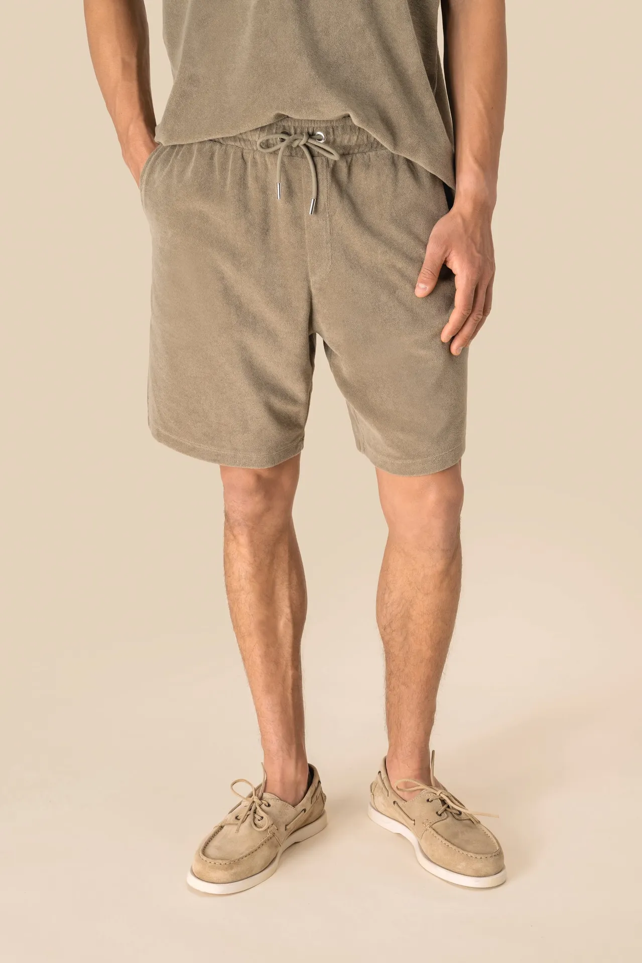 Umweltfreundliche Herrenshorts aus Frottee
