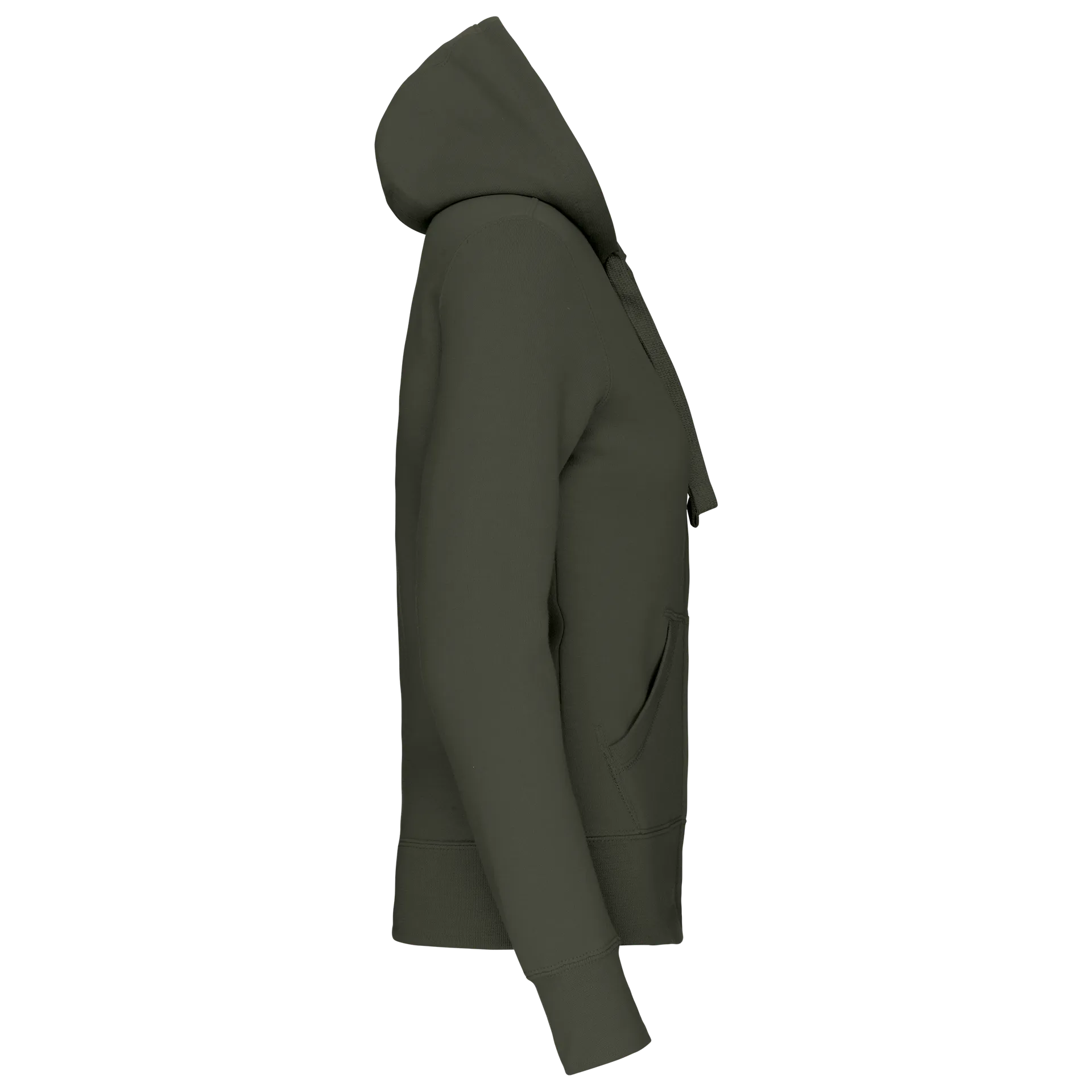 DAMEN KAPUZENSHIRT mit Reißververschluss