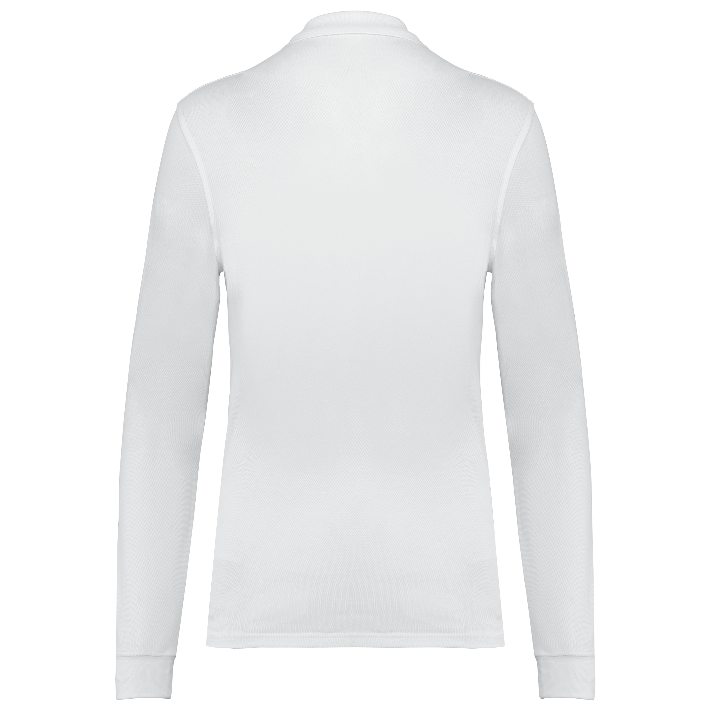 Damen Piqué-Polohemd lange Ärmel Bio180