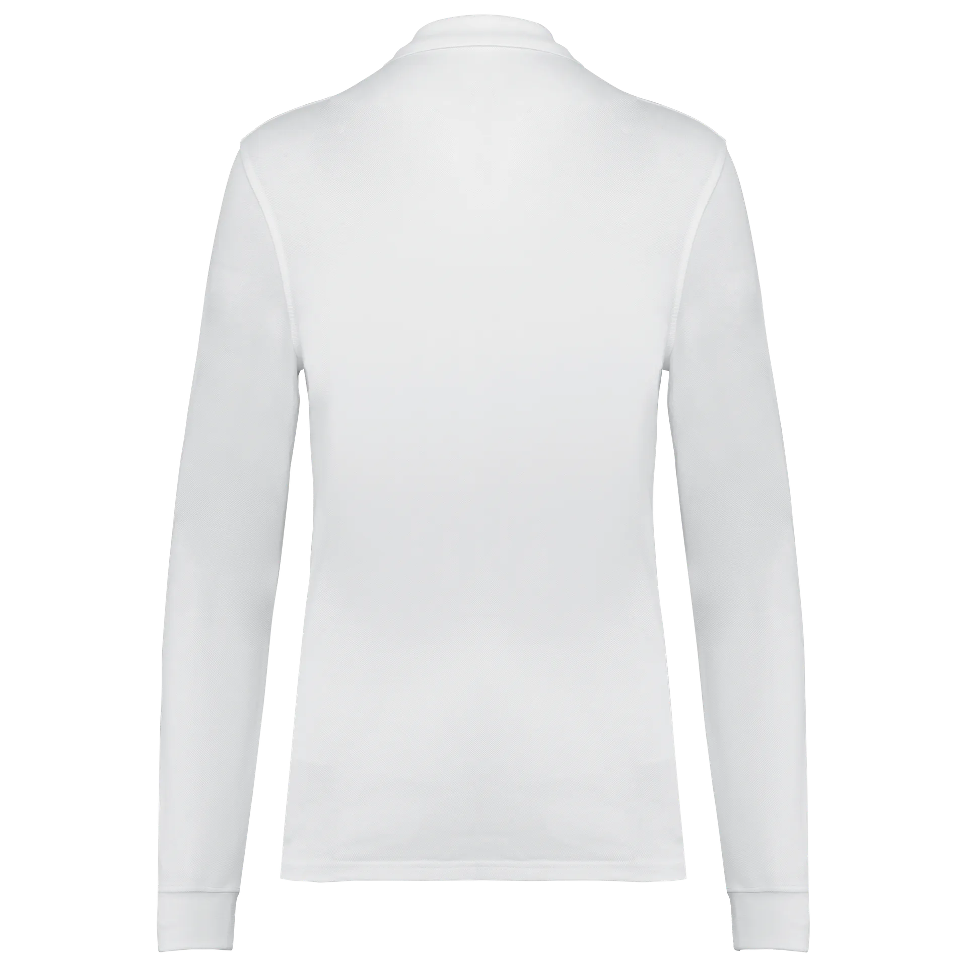 Damen Piqué-Polohemd lange Ärmel Bio180