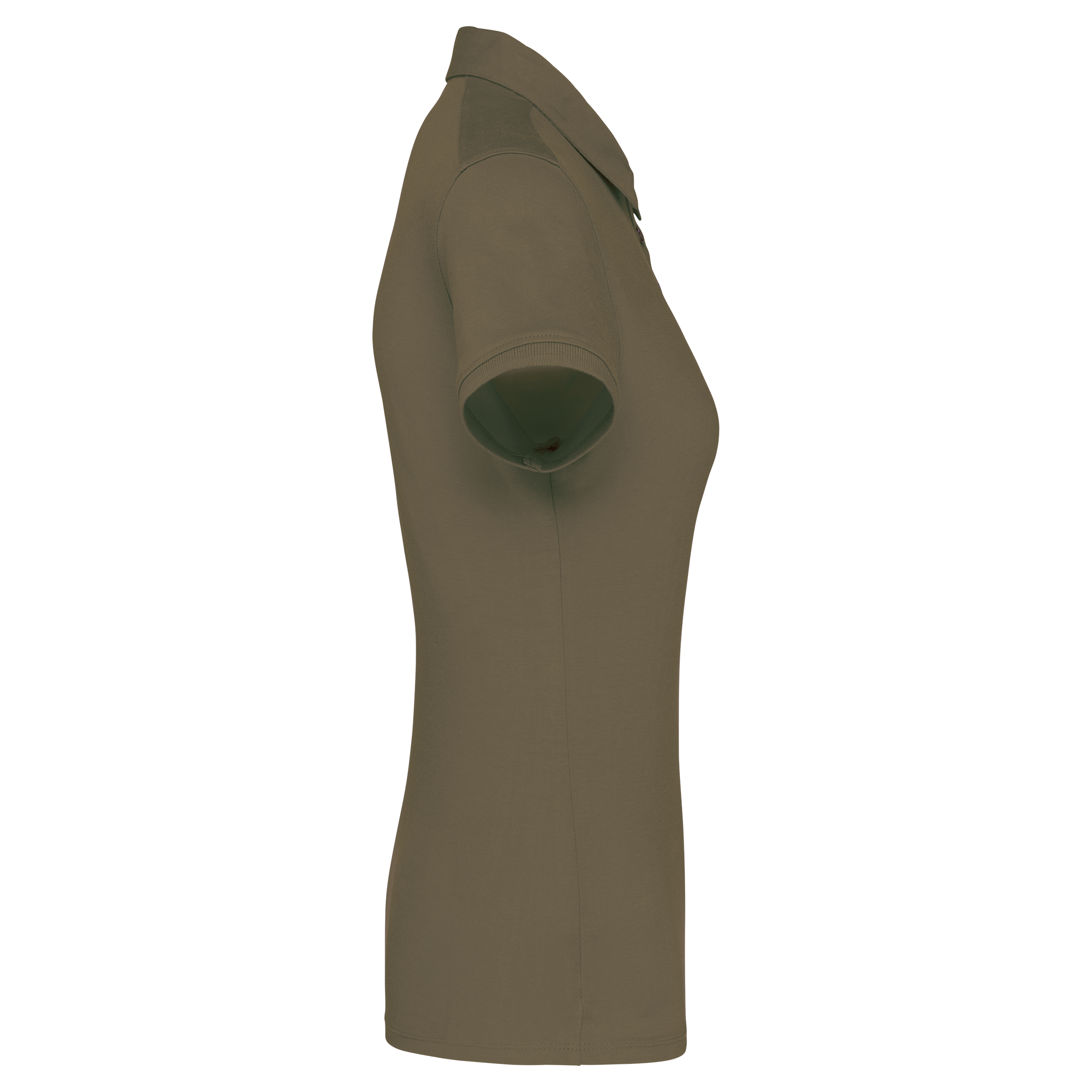 Jersey-Kurzarm-Polohemd für Damen