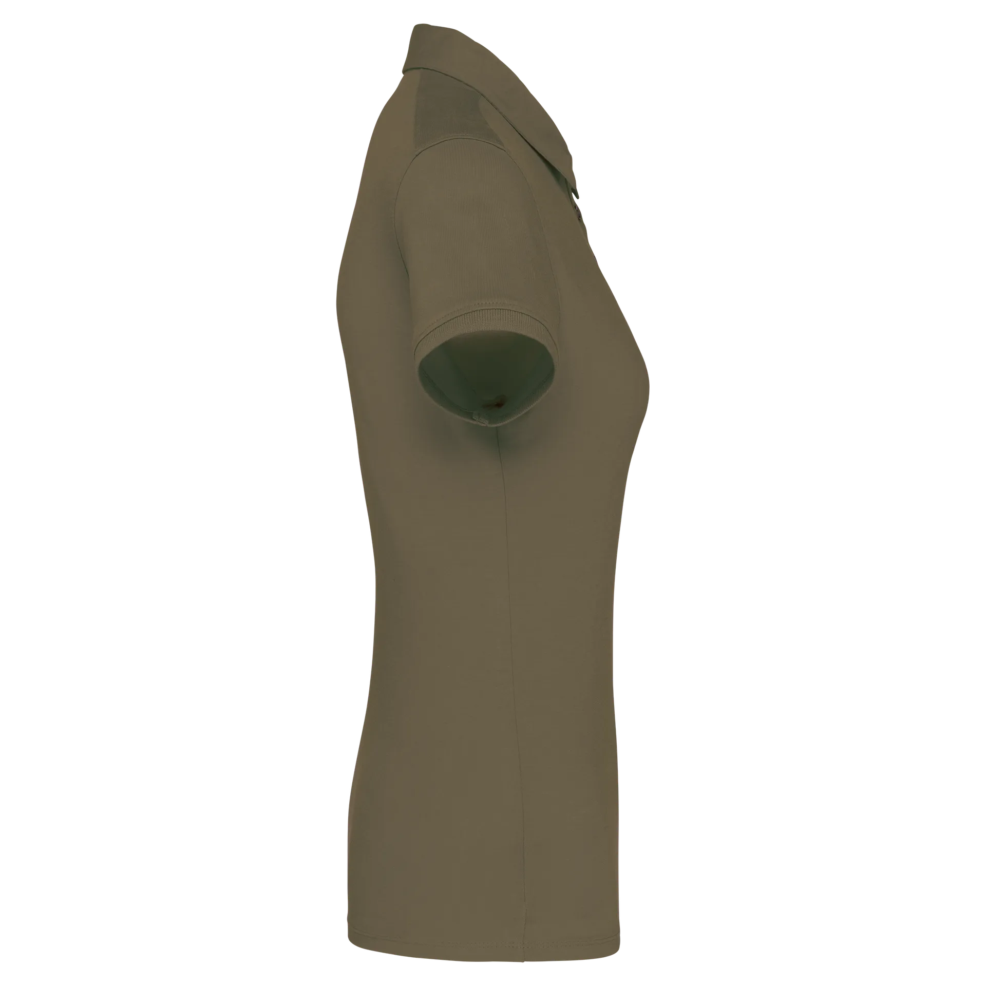 Jersey-Kurzarm-Polohemd für Damen