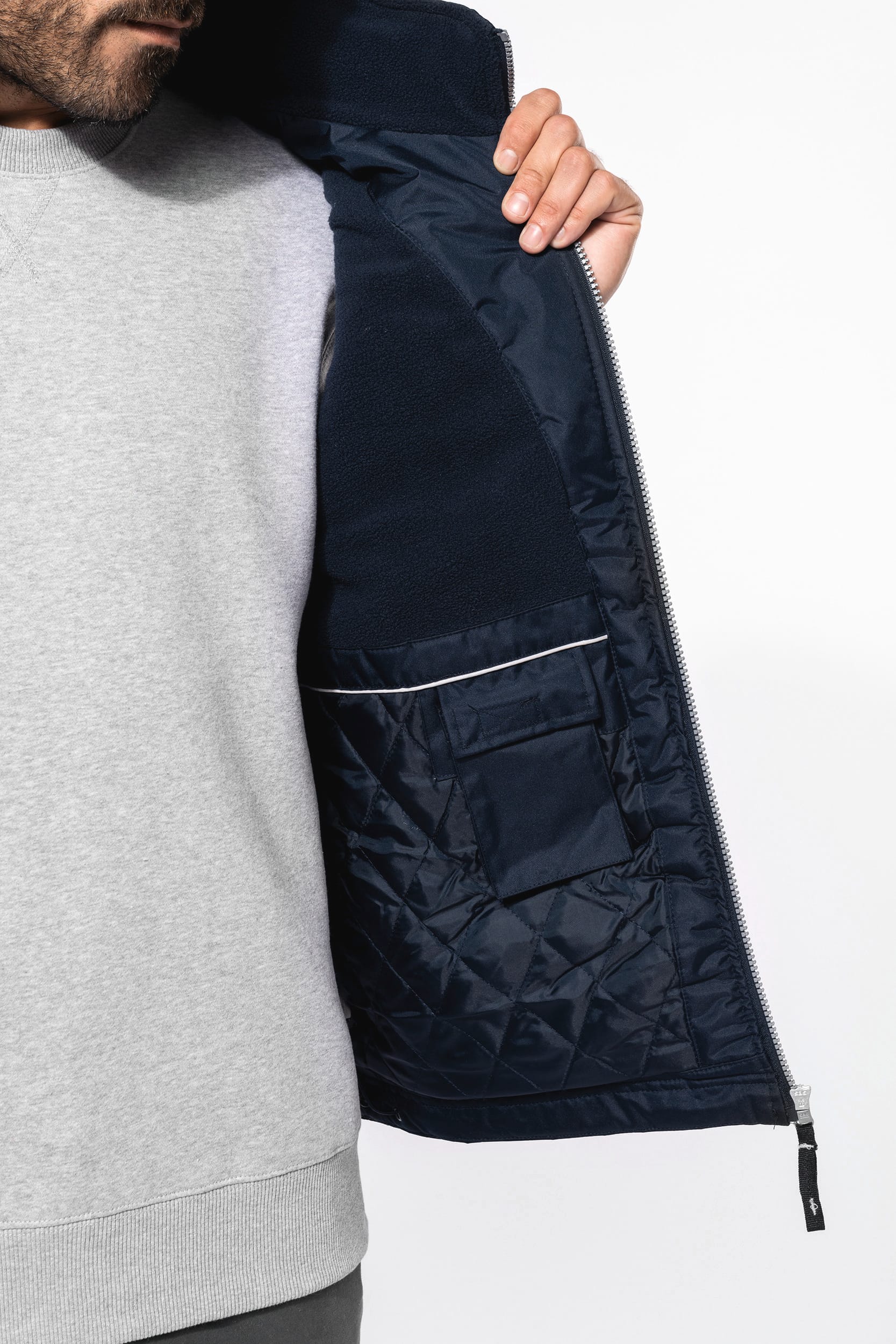 Bodywarmer mit Fleecefutter für Herren