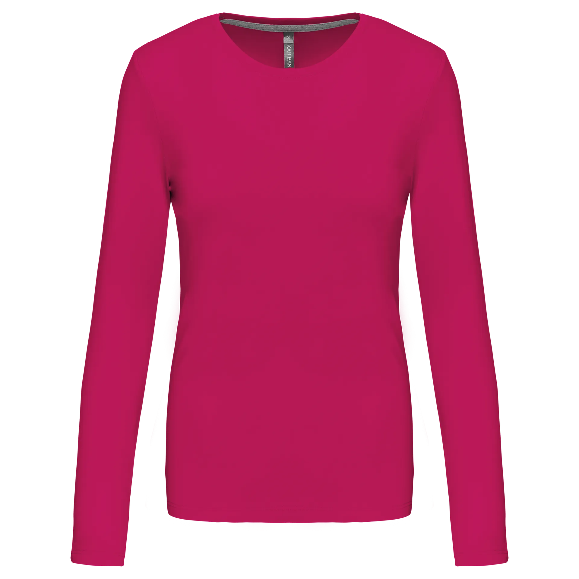 Damen-Langarmshirt mit Rundhalsausschnitt