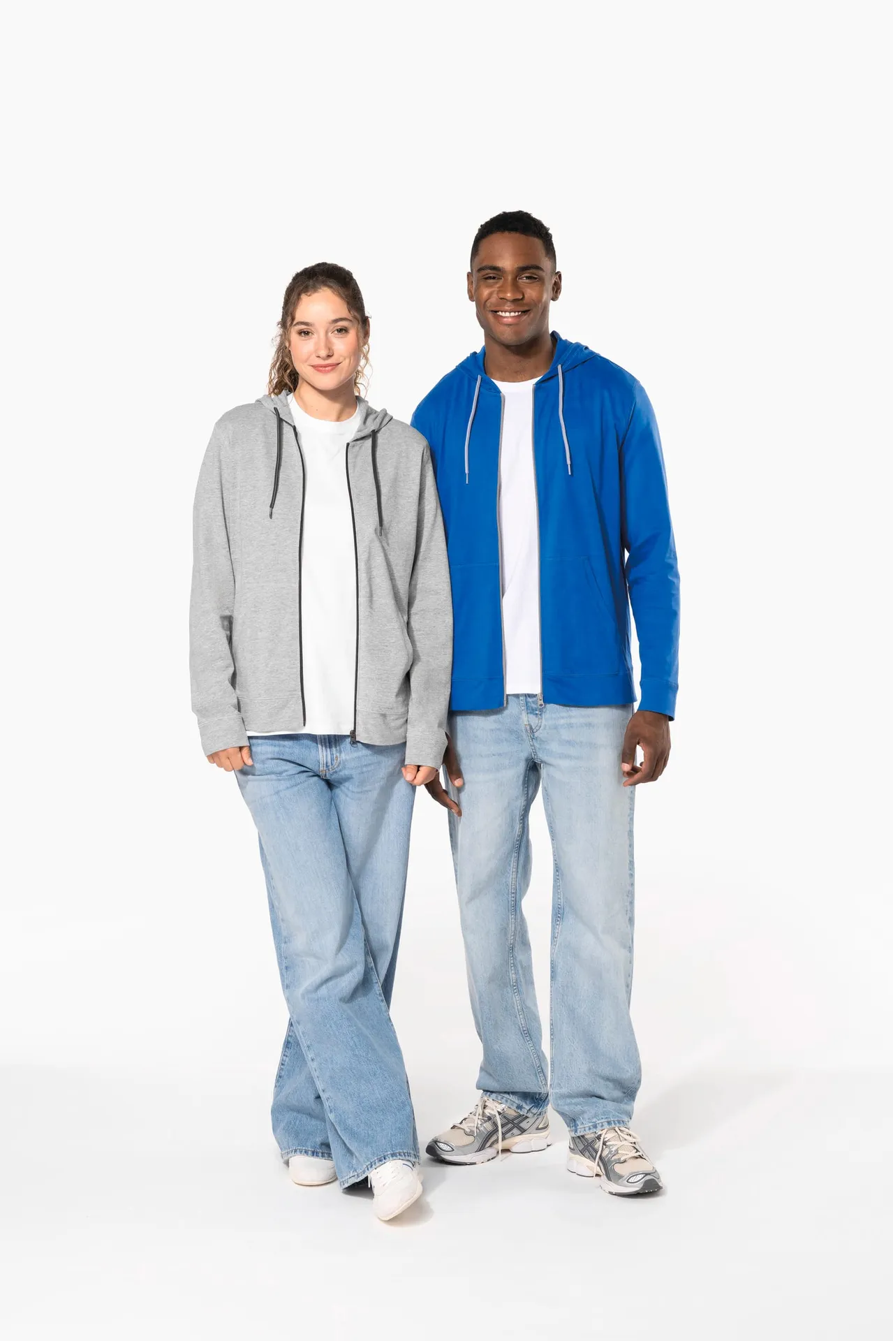 Lightweight Cotton Hooded Sweatshirt