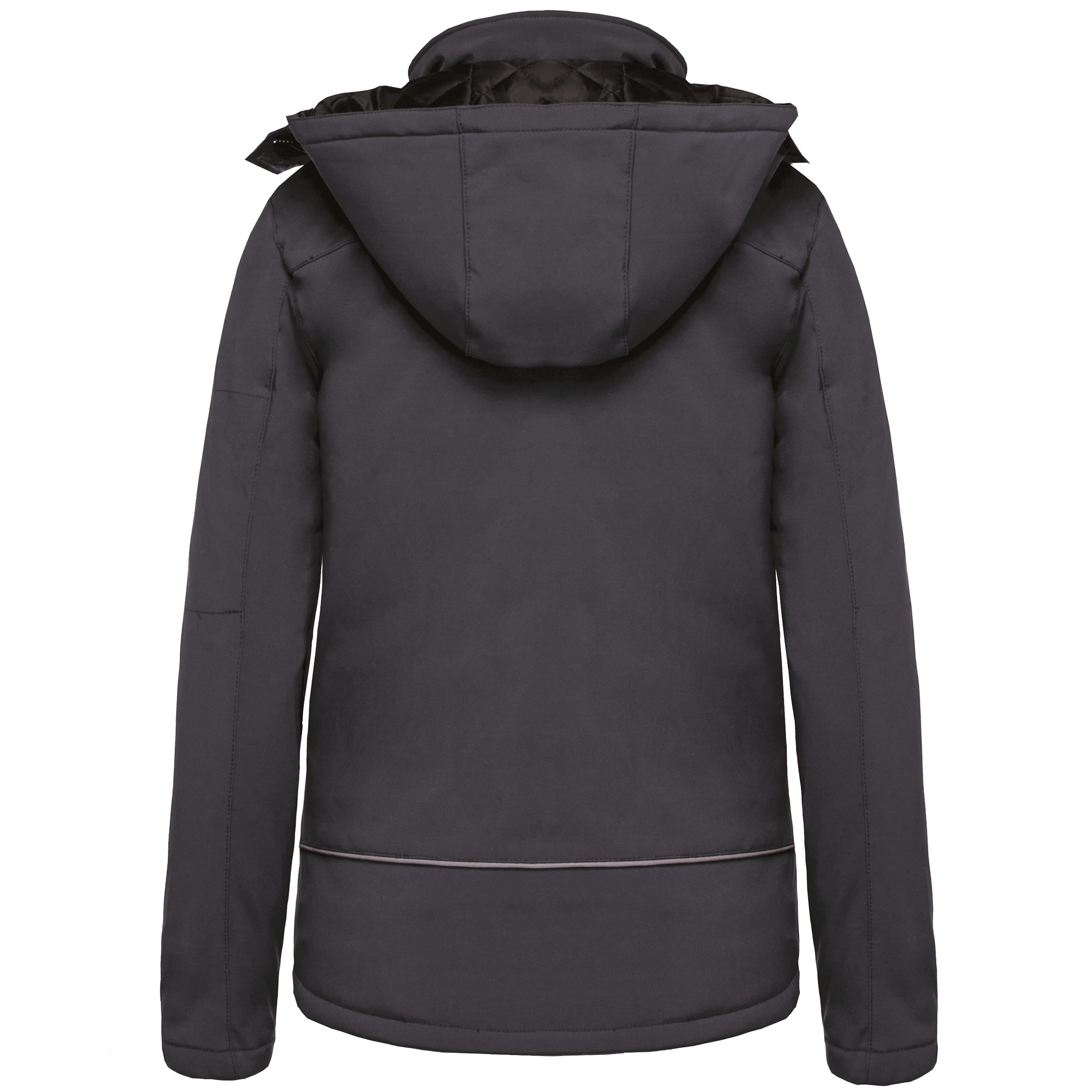 Damenparka Softshell wattiert mit Kapuze