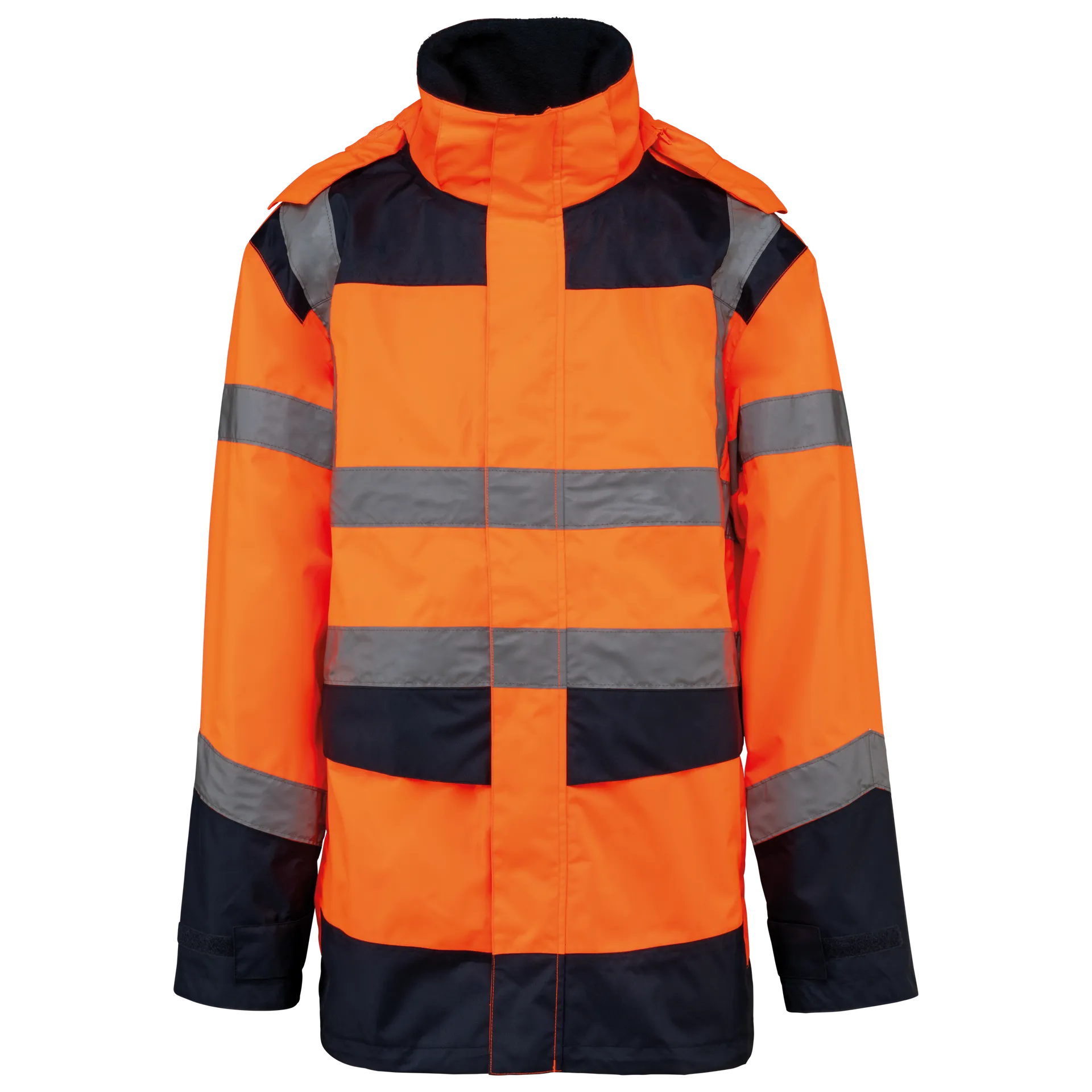 Recycelter Sicherheitsparka 4 in 1