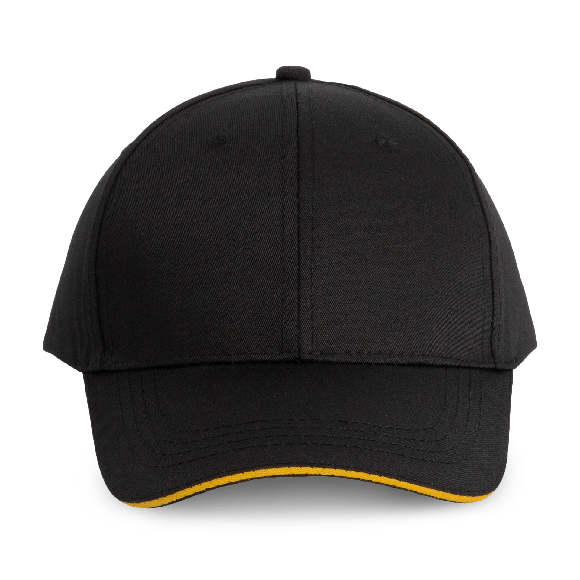 6-Panel-Cap mit Kontrast-Sandwichschirm