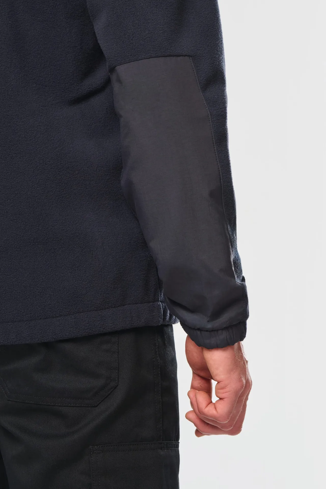 Fleecejacke mit abnehmbaren Ärmeln Herren