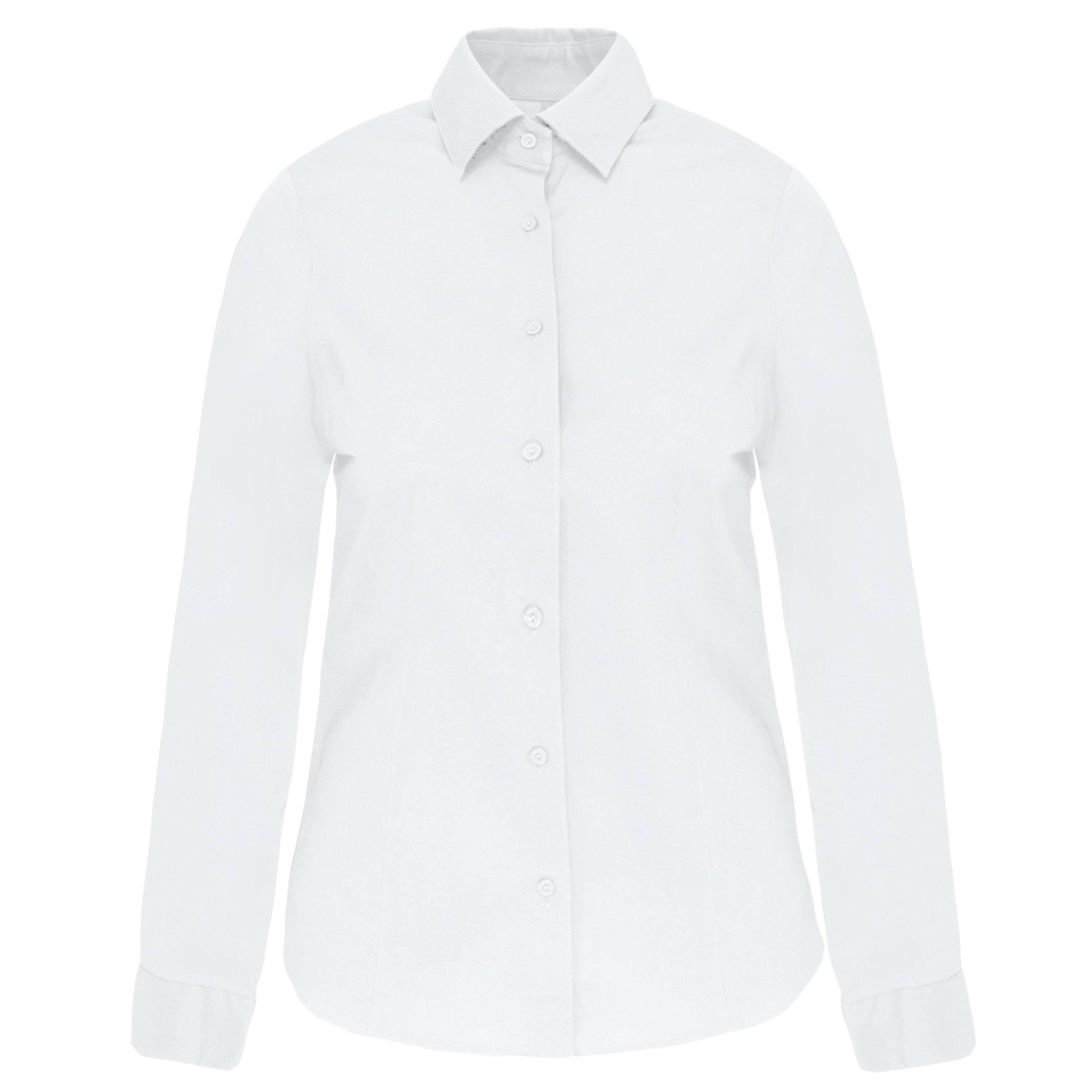 Damen Stretchbluse Langarm