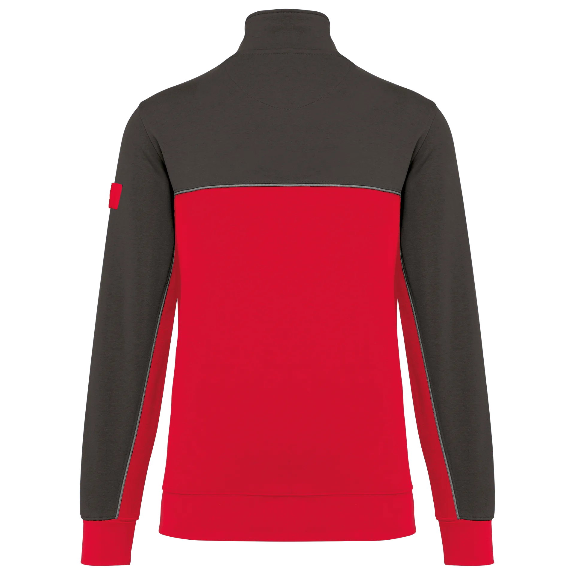 Umweltfreundliches Unisex-Sweatshirt mit Reißverschlusskragen