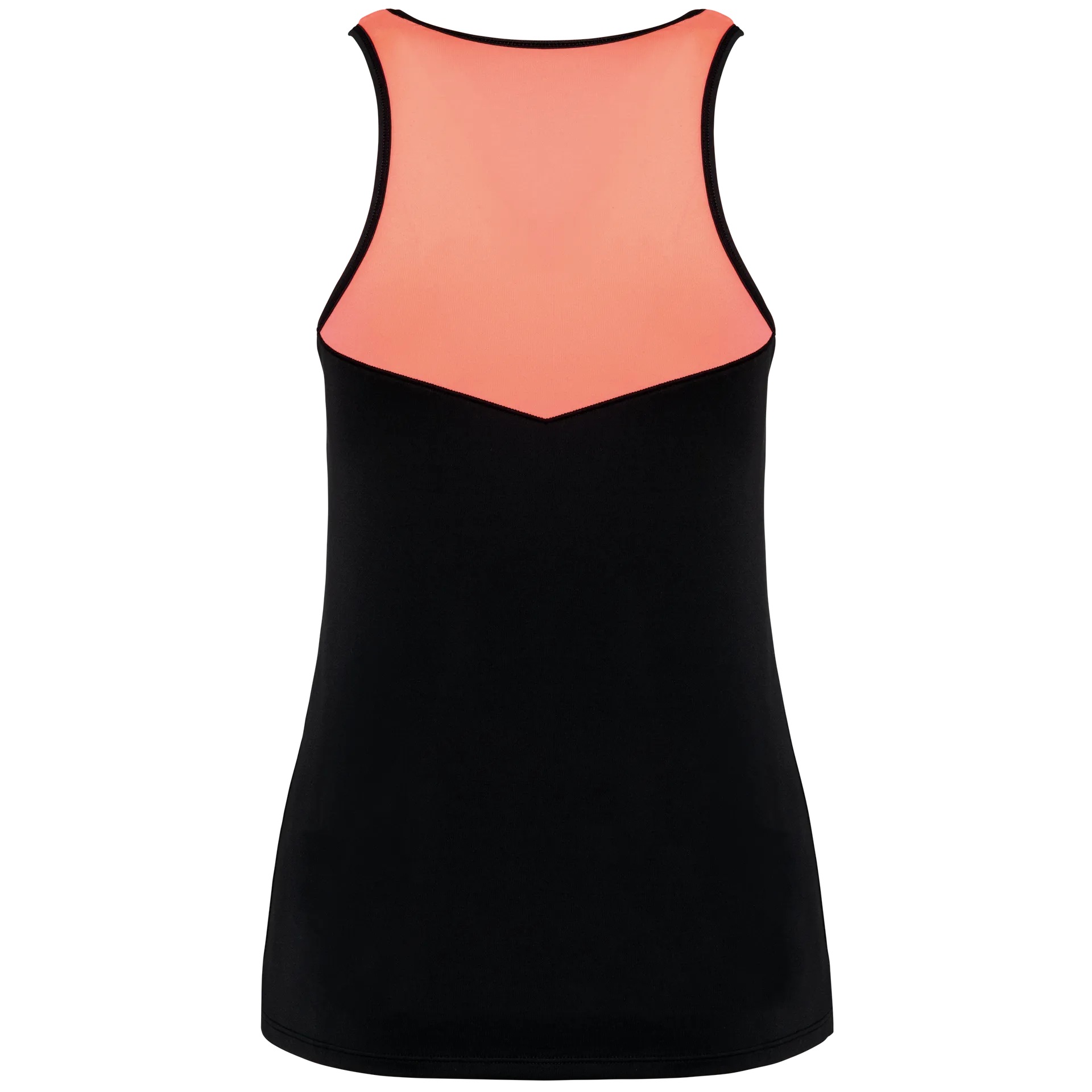 Zweifarbiges Padel-Damentop