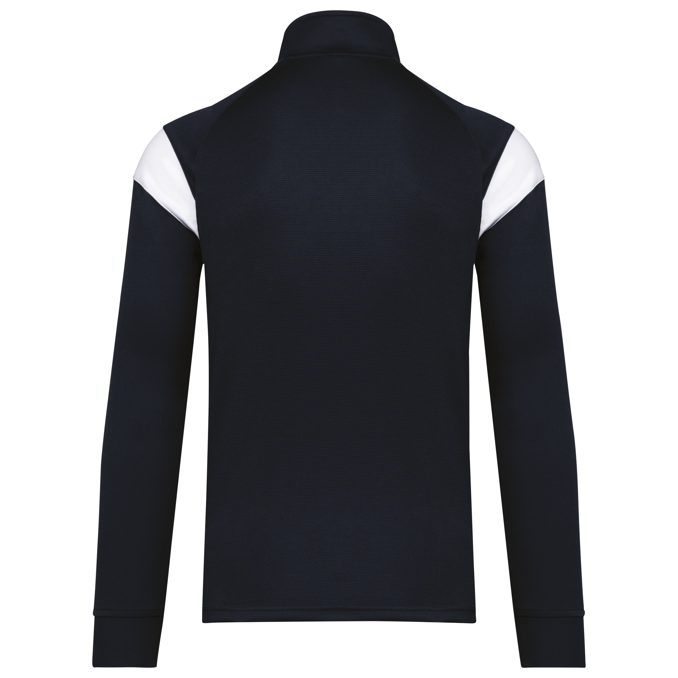 Unisex Trainings-Sweatshirt mit 1/4 Reißverschluss