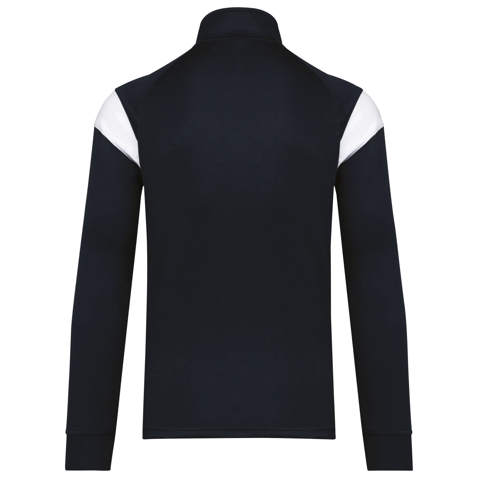 Unisex Trainings-Sweatshirt mit 1/4 Reißverschluss