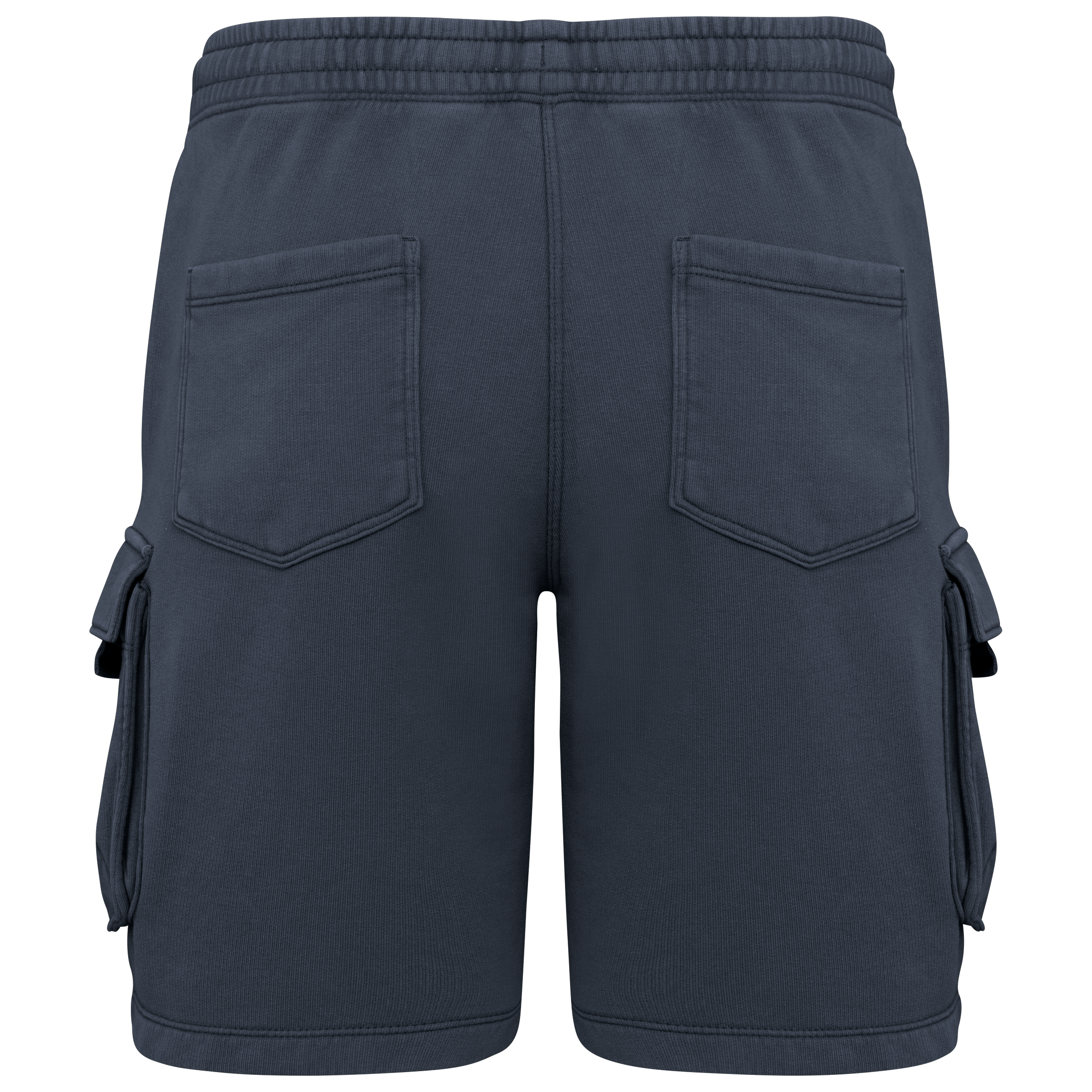 Umweltfreundliche ausgewaschene French Terry Cargo-Shorts für Herren