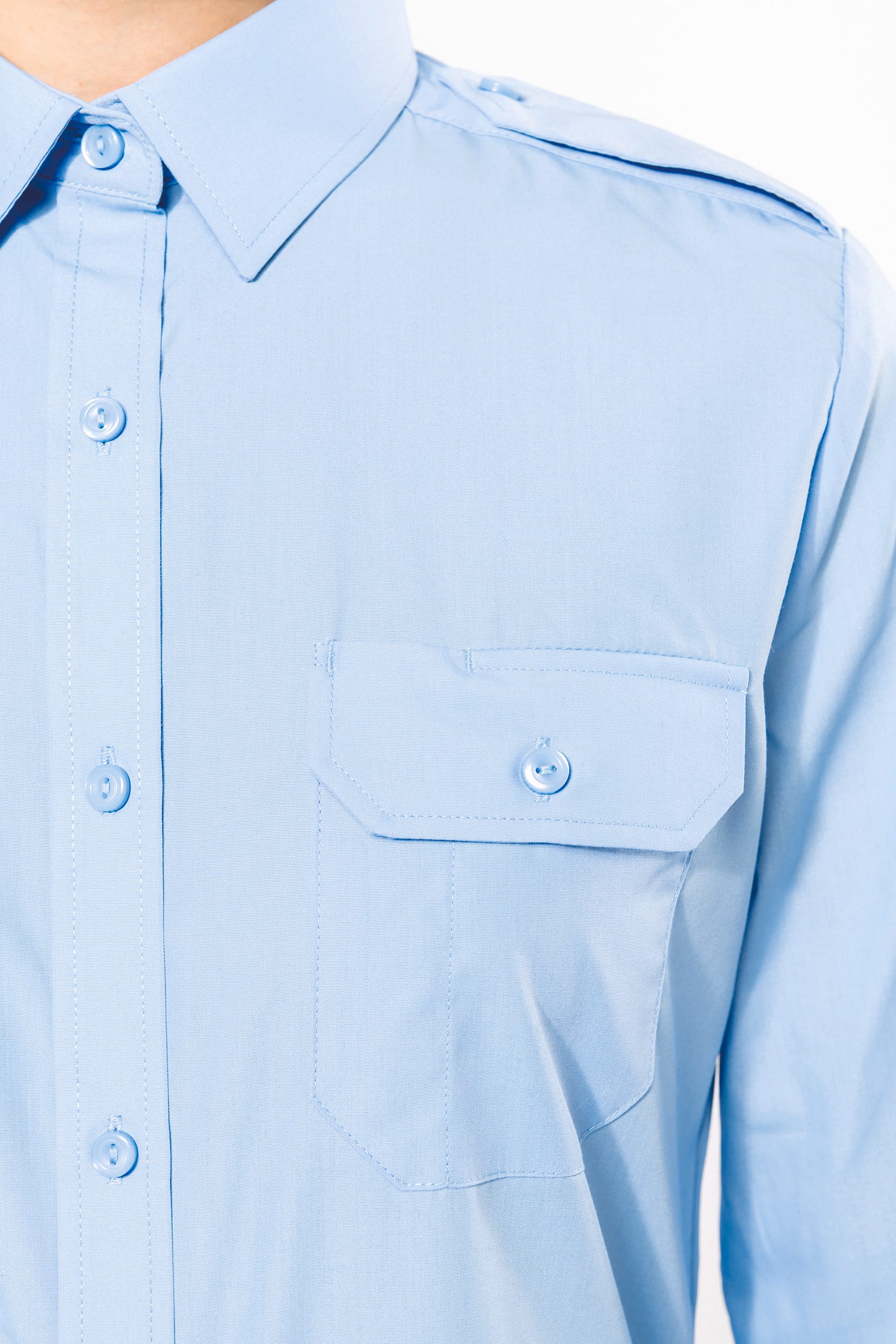 Langarm-Pilotenhemd für Damen