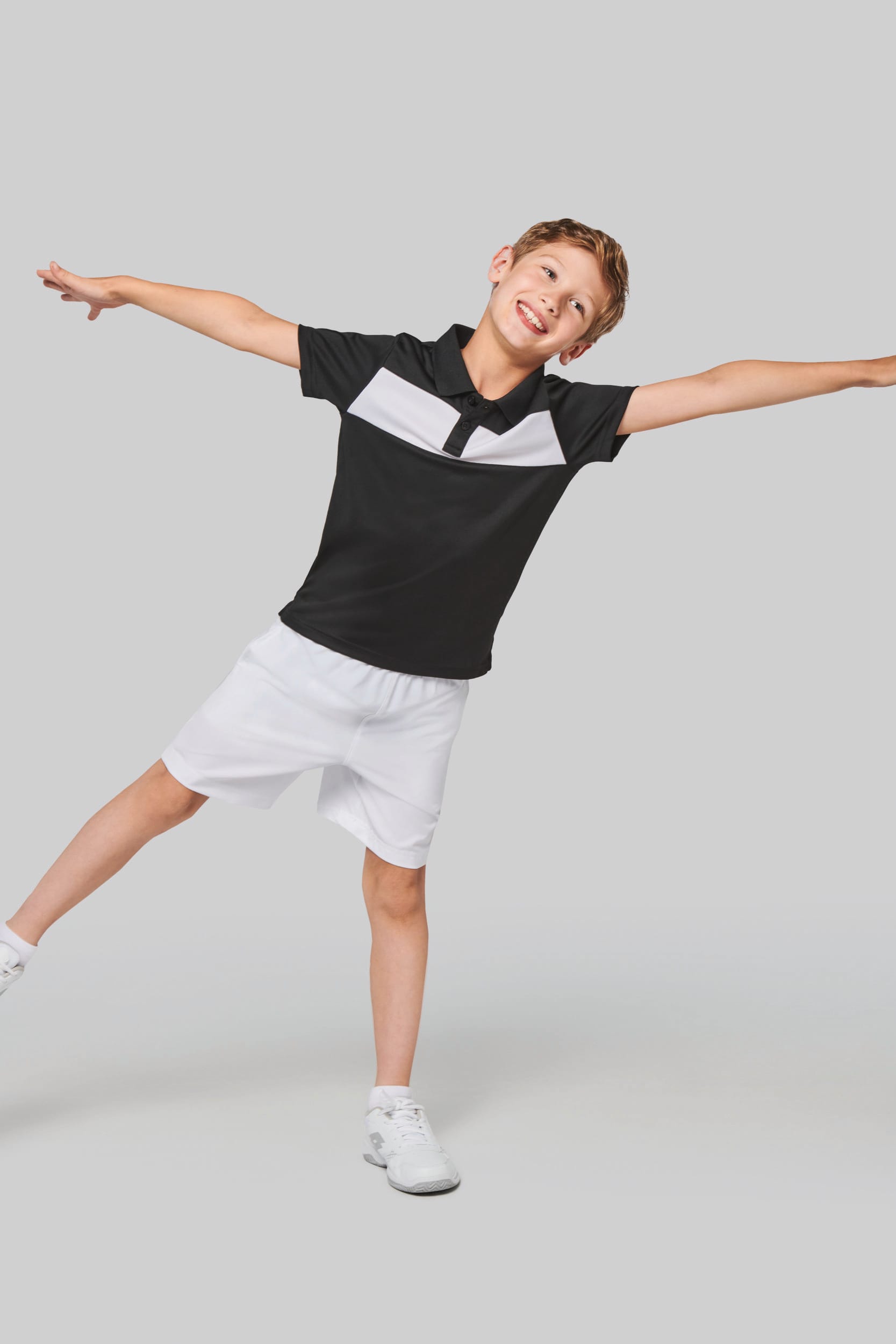 Kurzarm-Polohemd für Kinder