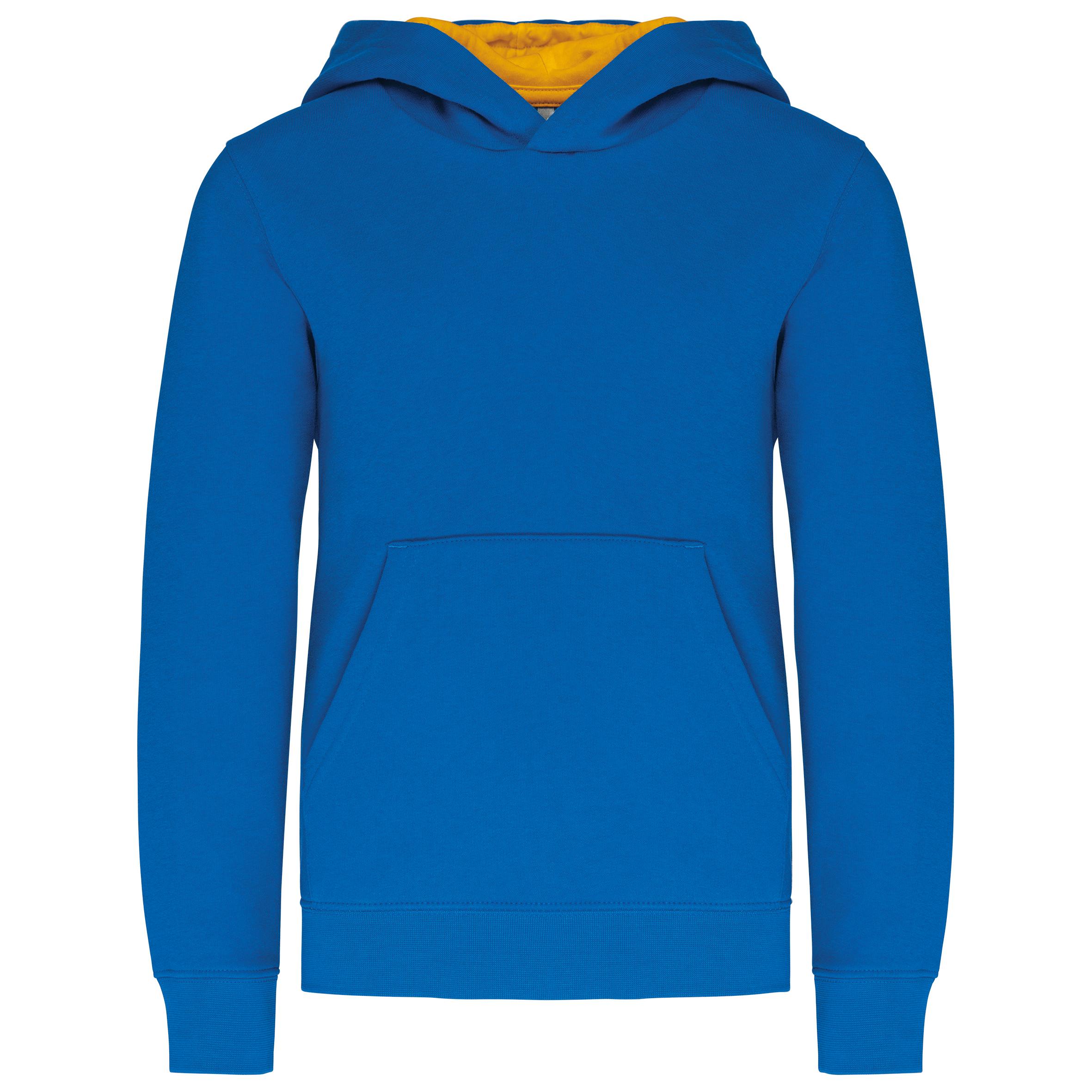 Kinder Kapuzenshirt Bicolor