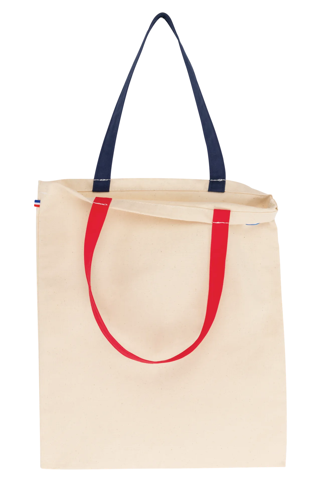 Dreifarbige Shoppingtasche