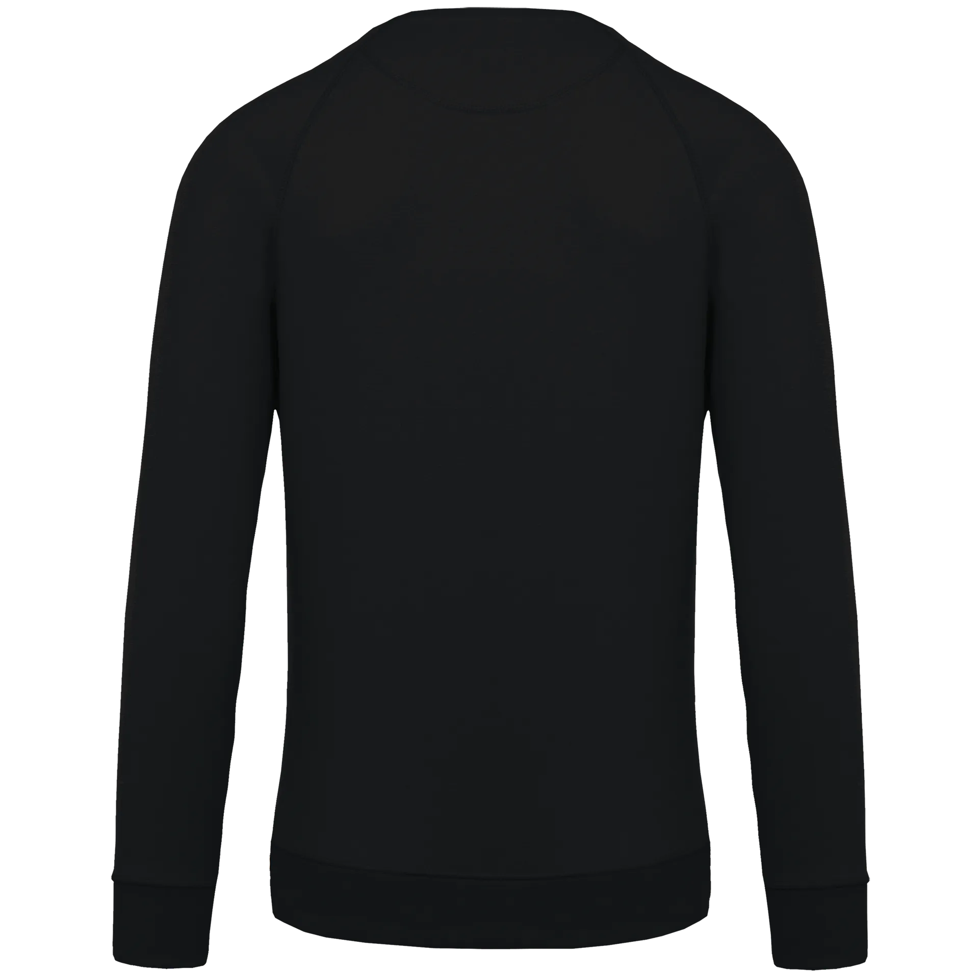 Herren Sweatshirt BIO-BAUMWOLLE Rundhalsausschnitt Raglanärmel