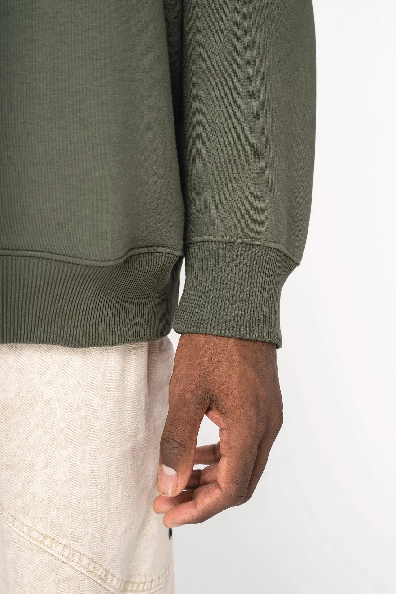 Umweltfreundliches Oversize Unisex-Kapuzensweatshirt