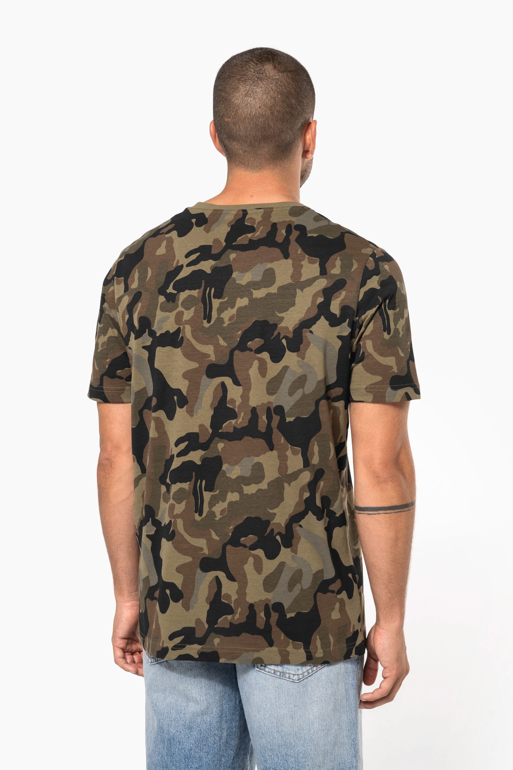 Kurzarm-T-Shirt Camo
