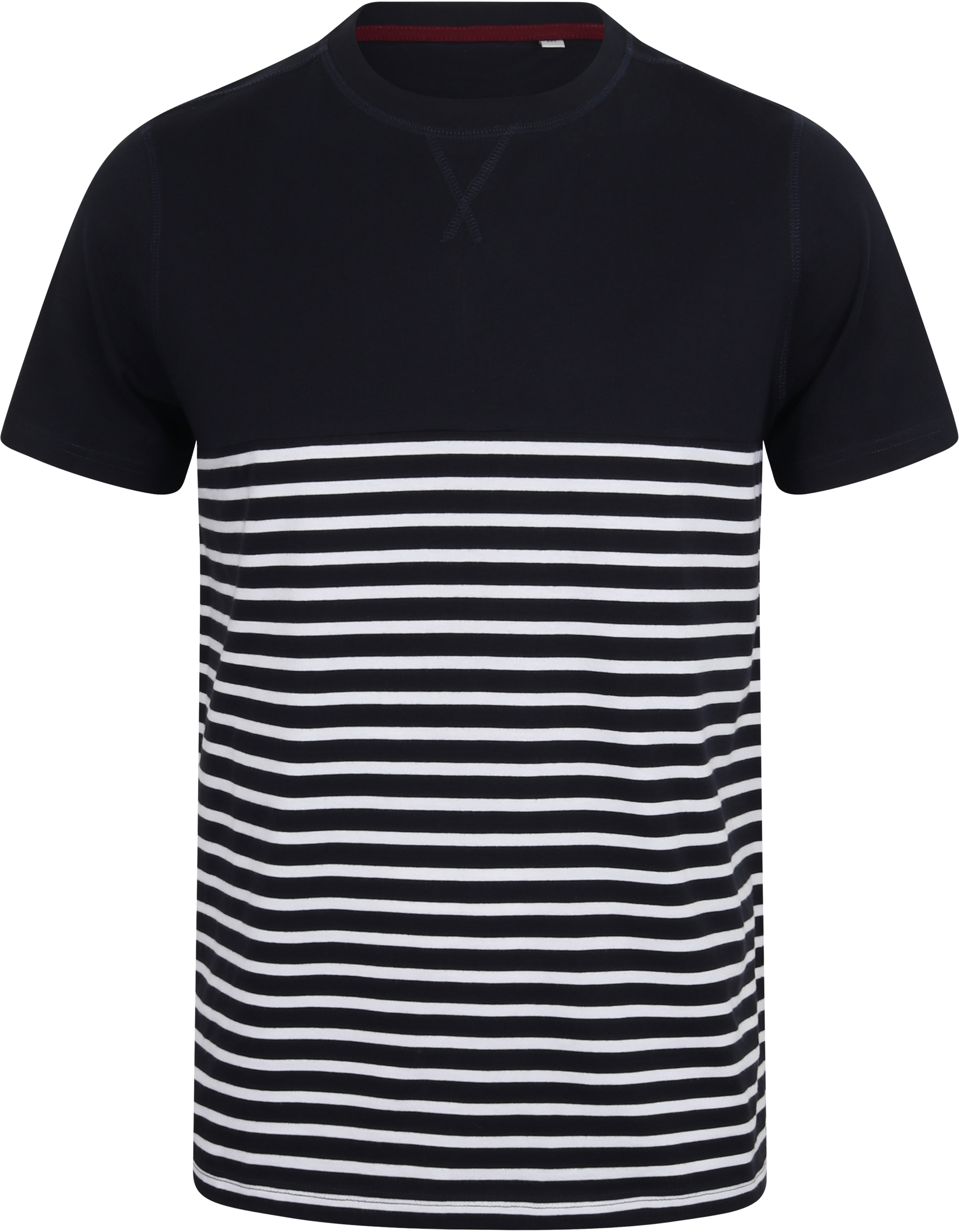 Breton t-shirt, kurzärmelig