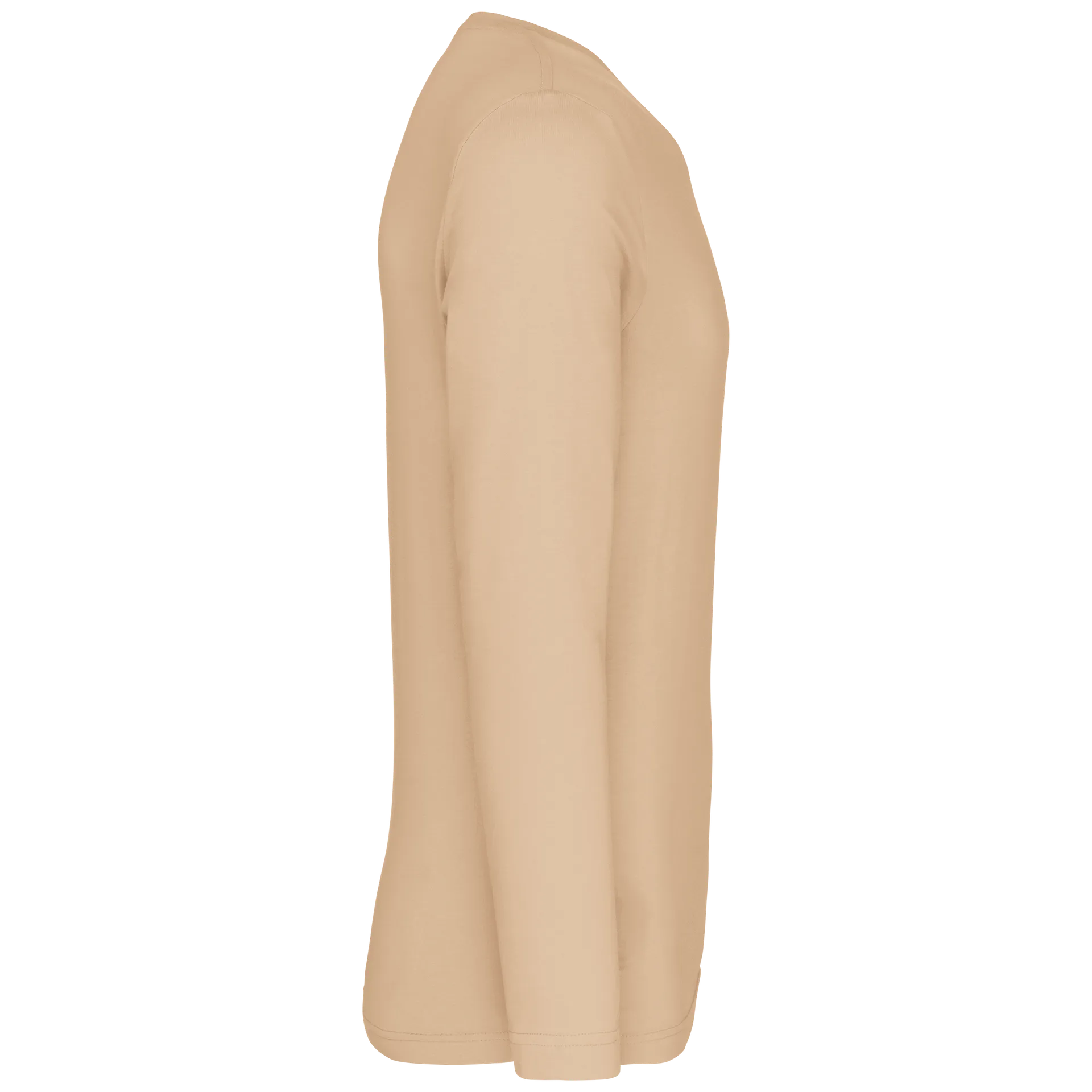 Herren Langarm-T-Shirt V-Ausschnitt