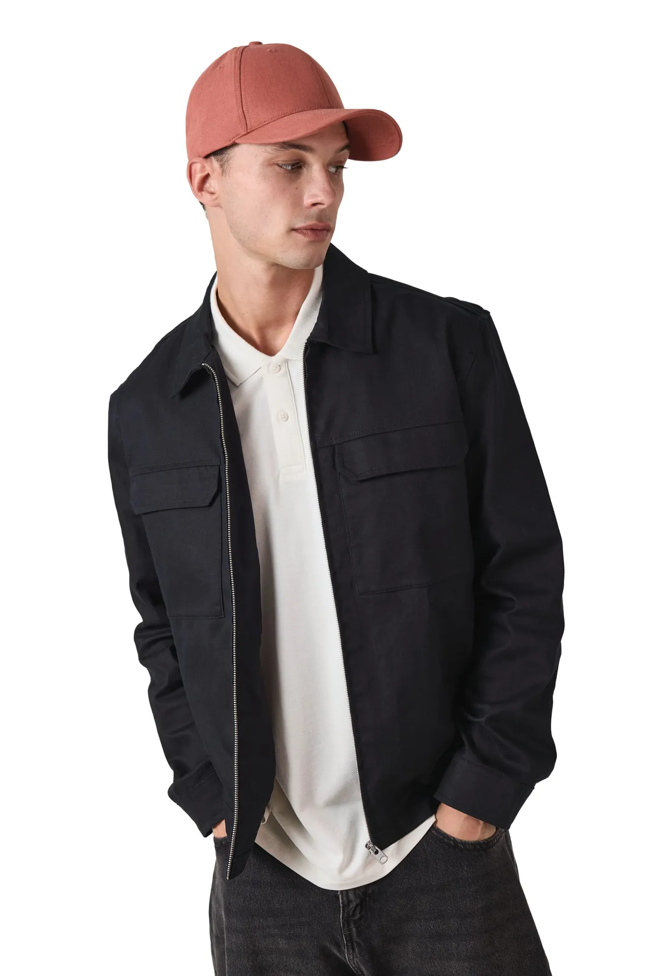 Recycelte 6-Panel-Kappe