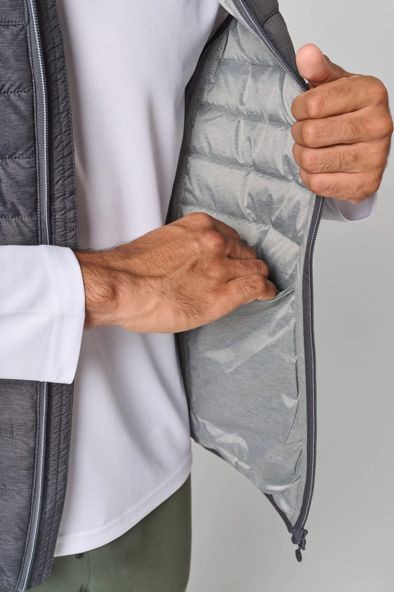 Bodywarmer mit Kapuze für Erwachsene