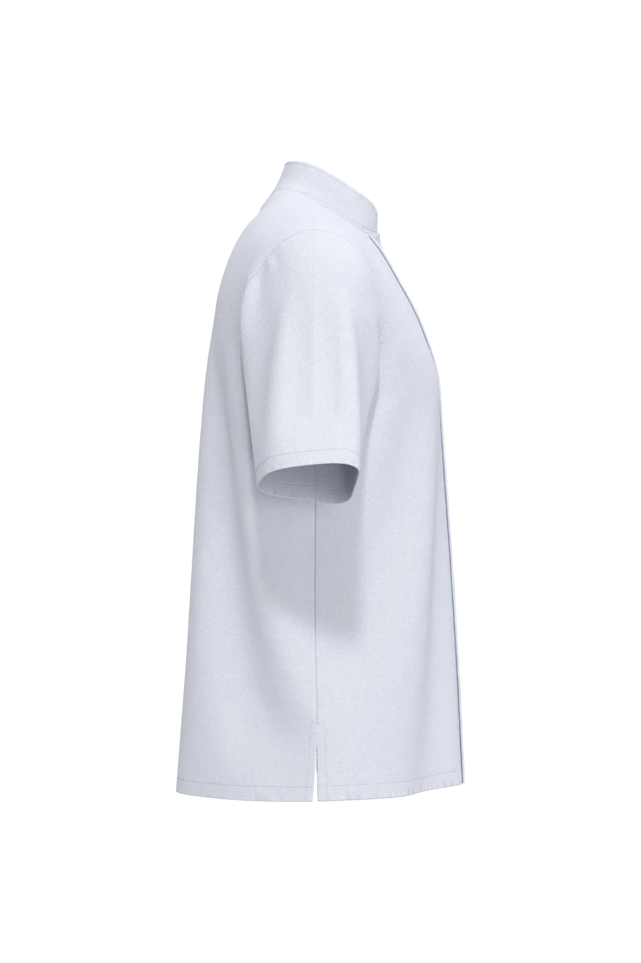 Umweltfreundliche Unisex-Kochjacke mit kurzen Ärmeln