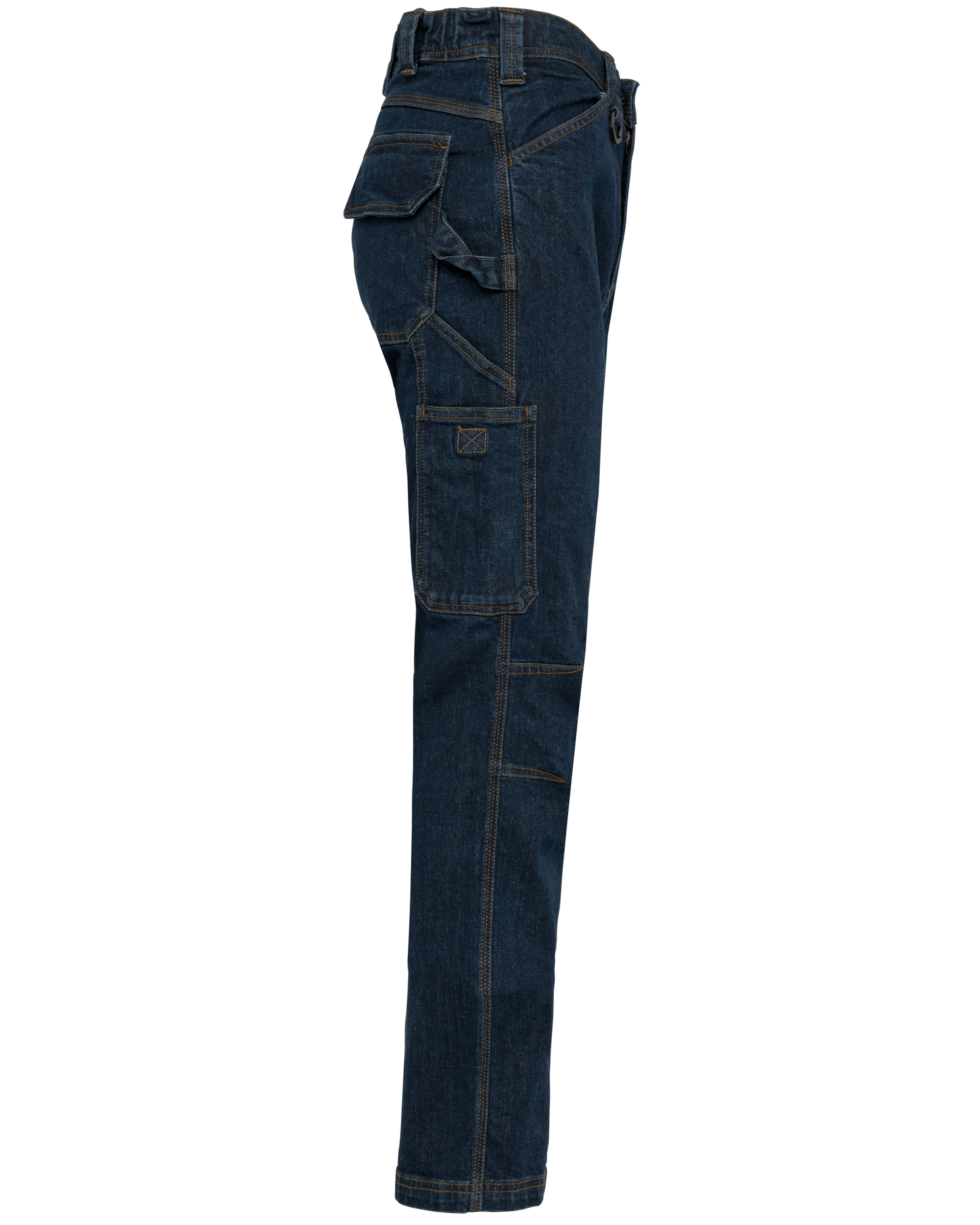 Denim-Herrenhose mit mehreren Taschen Denim-Herrenhose mit mehreren Taschen