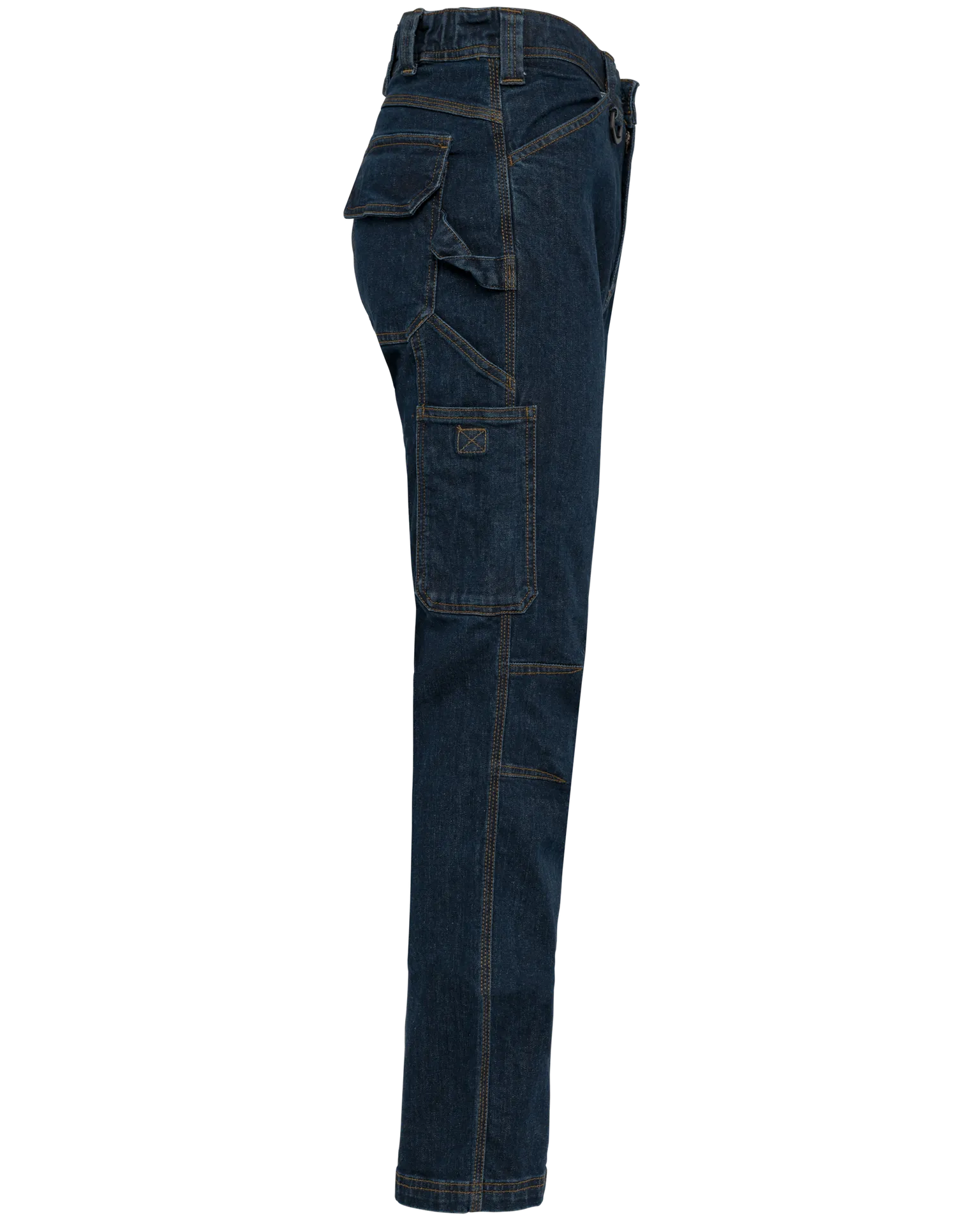 Denim-Herrenhose mit mehreren Taschen