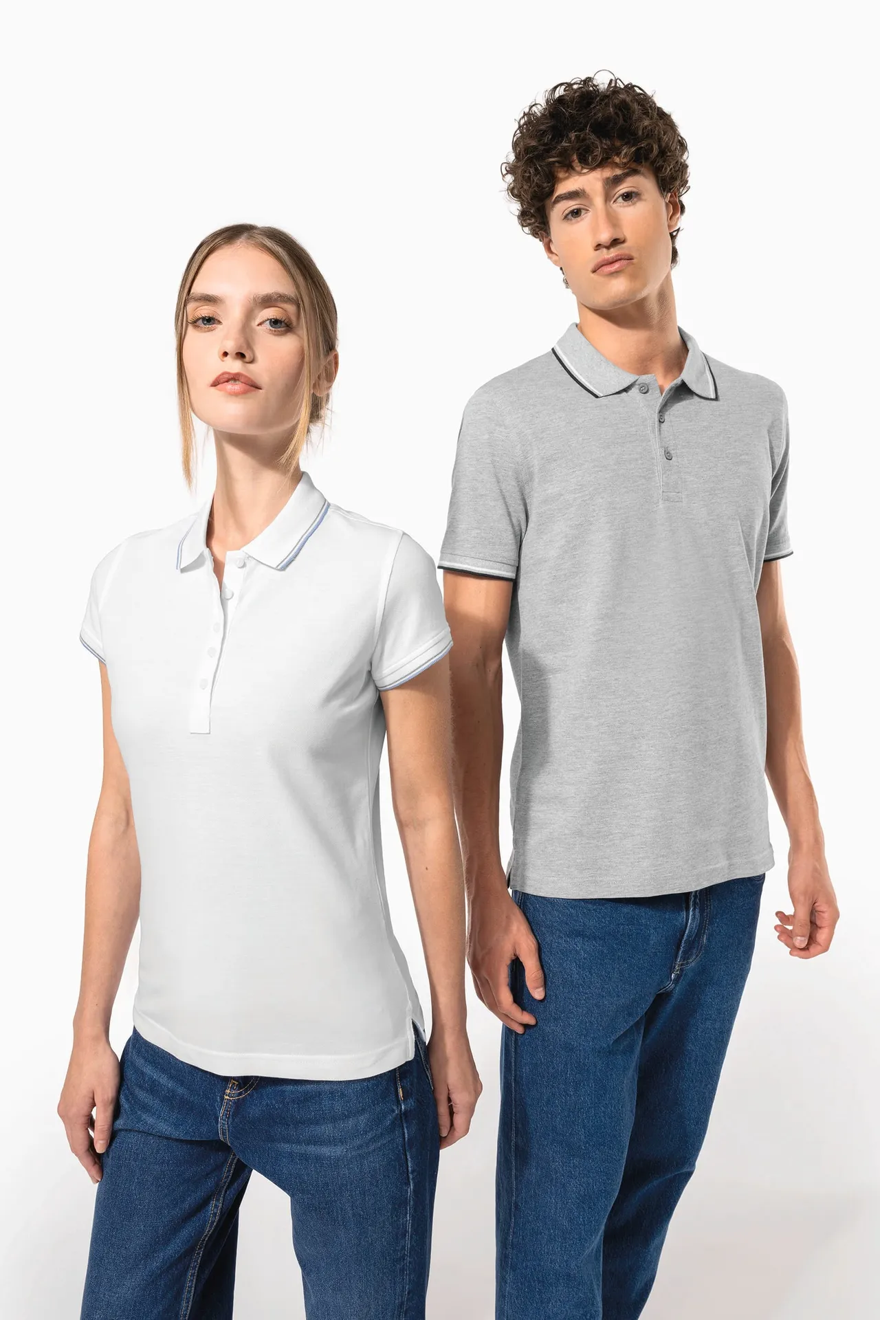 Damen Piqué Poloshirt Kurzarm