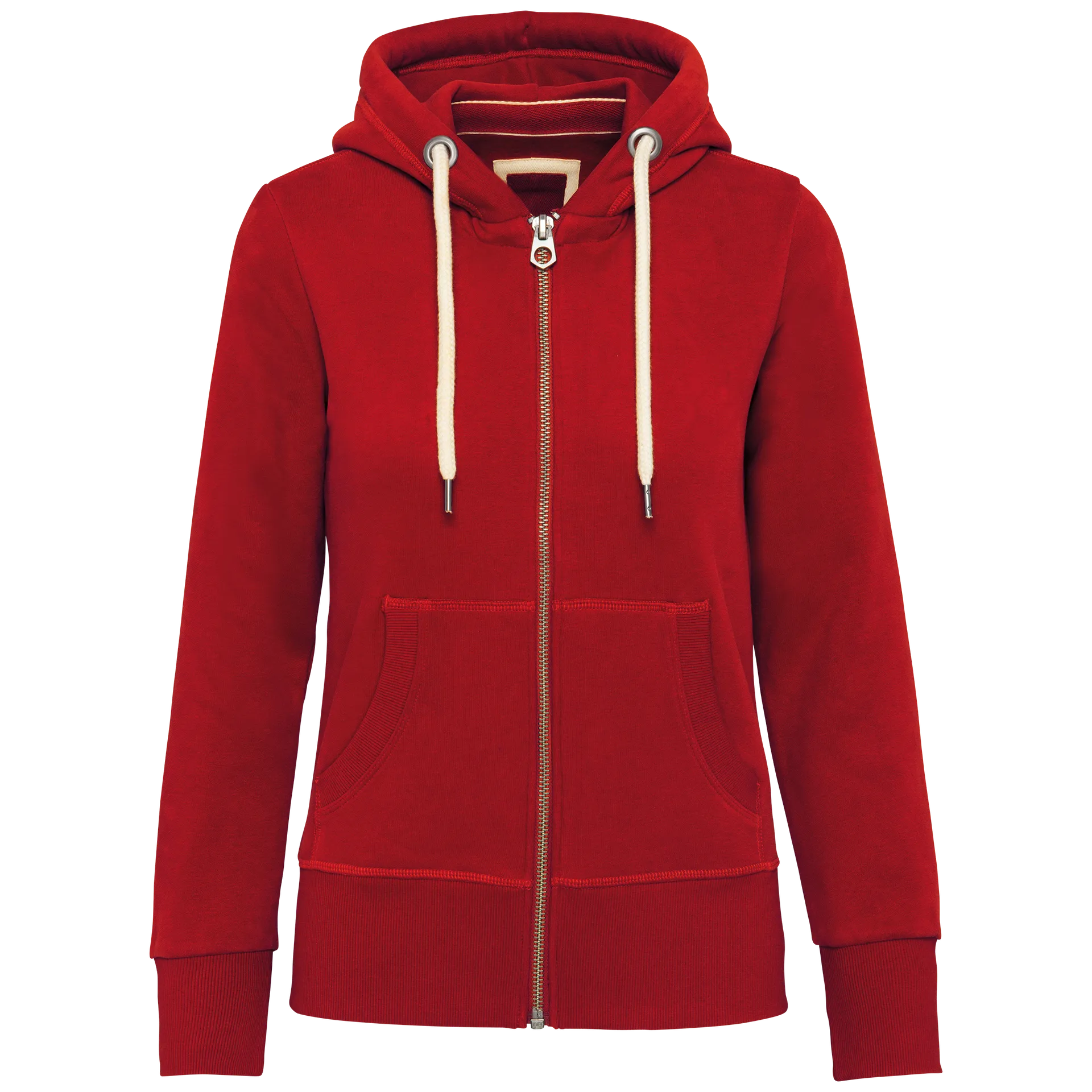 Damen Kapuzensweatshirt mit Reißverschluss