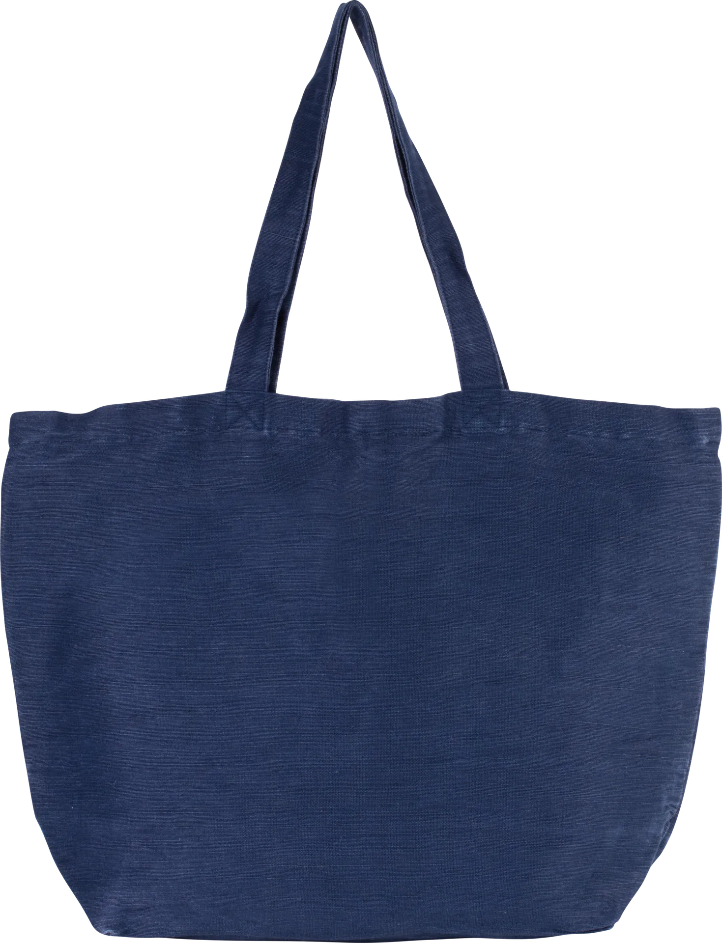 Große Jute-Baumwoll-Tasche mit Innenfutter