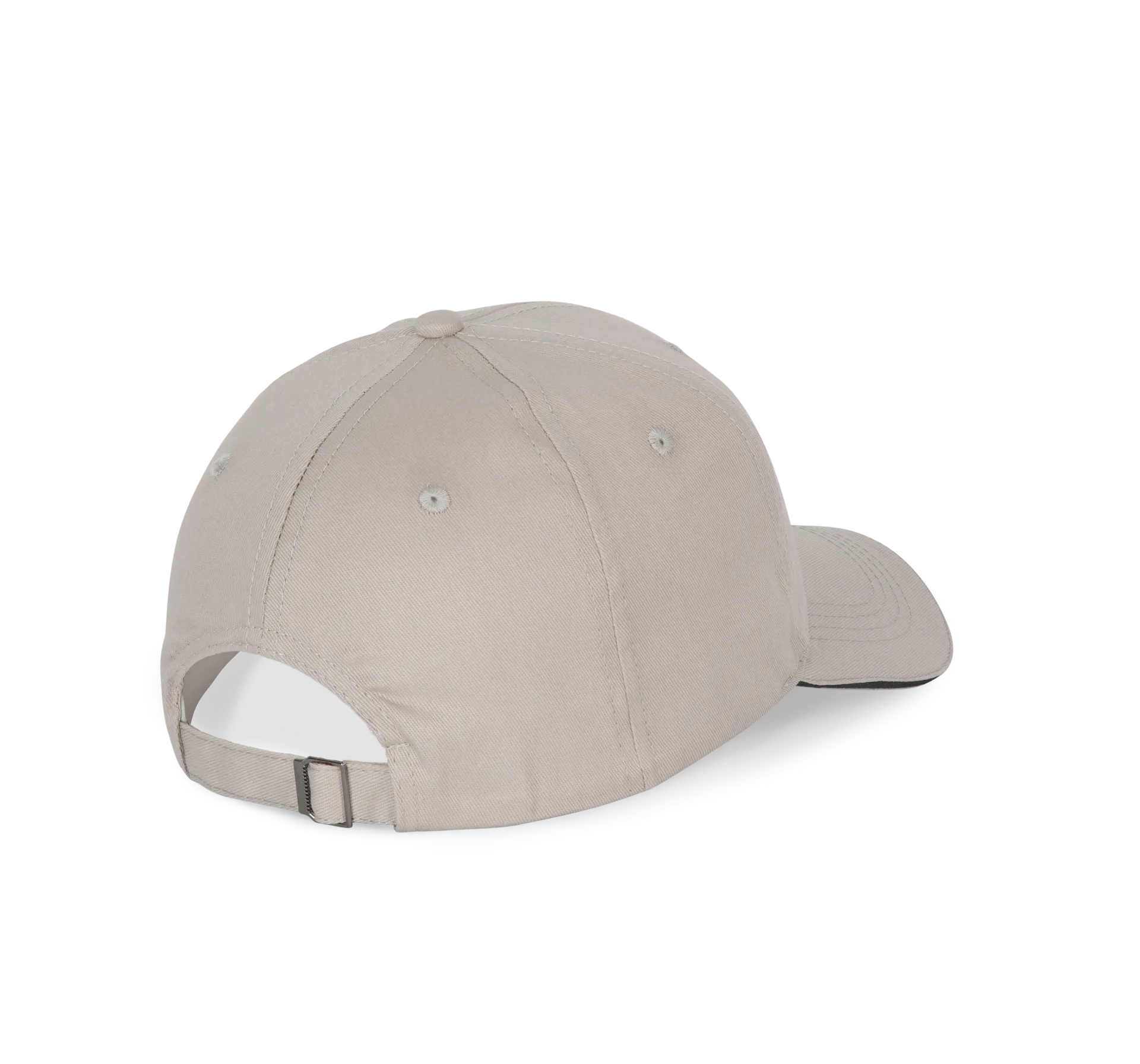 6-Panel-Kappe mit Kontrast-Sandwichschirm