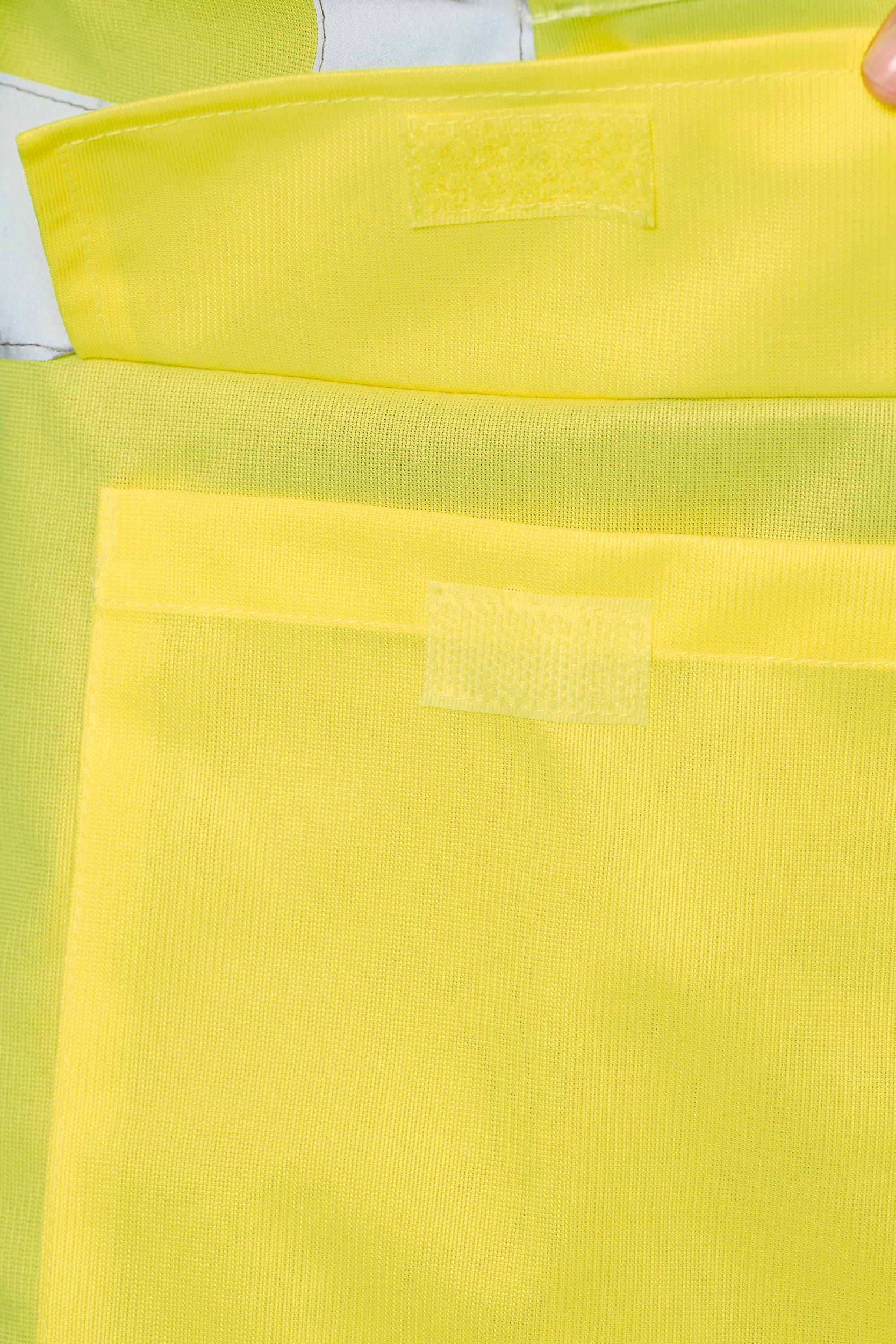 Recycelte HI-VIS SICHERHEITSWESTE mit Reißverschluss