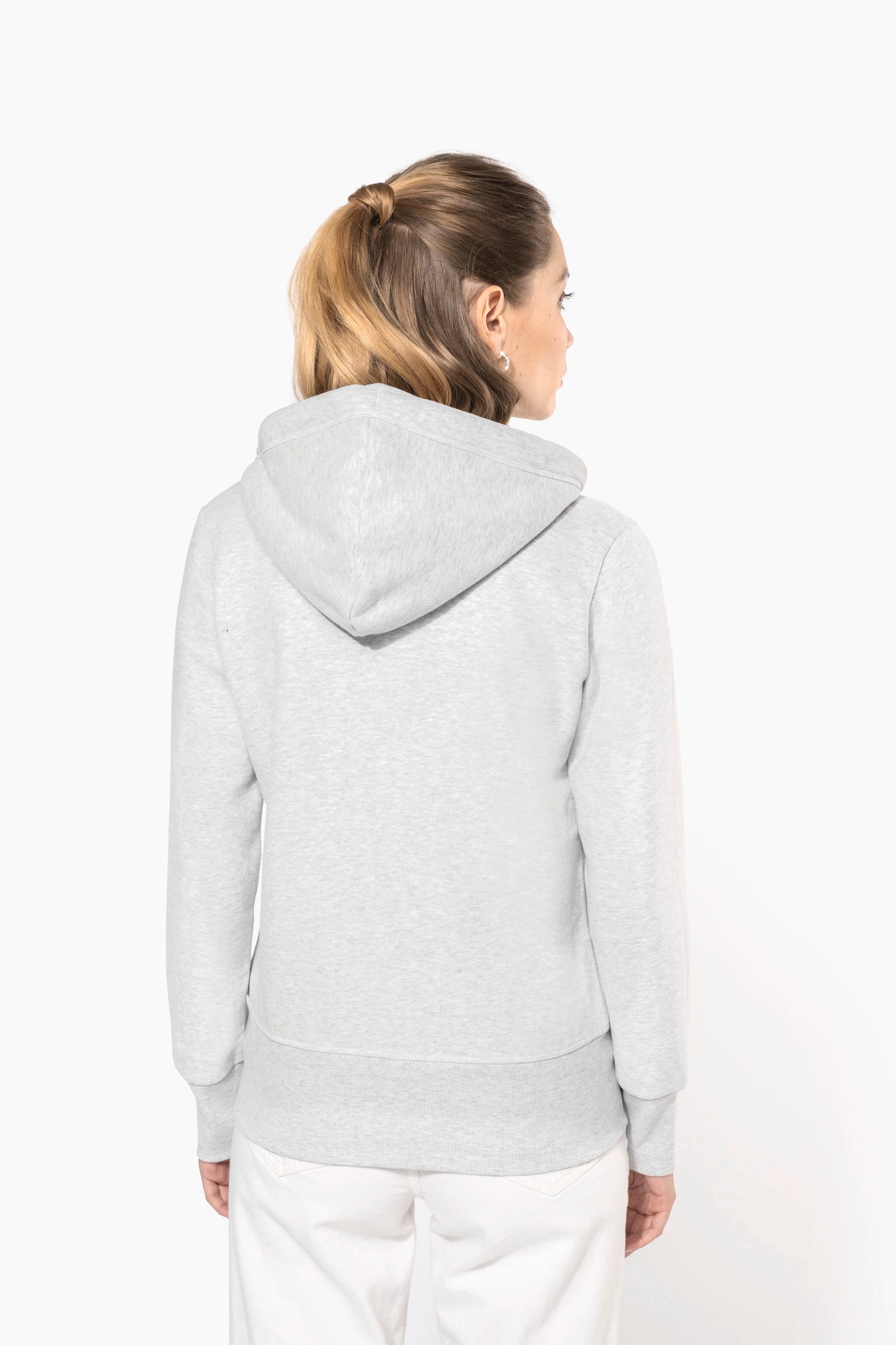 Damen Kapuzensweatshirt mit Reißverschluss