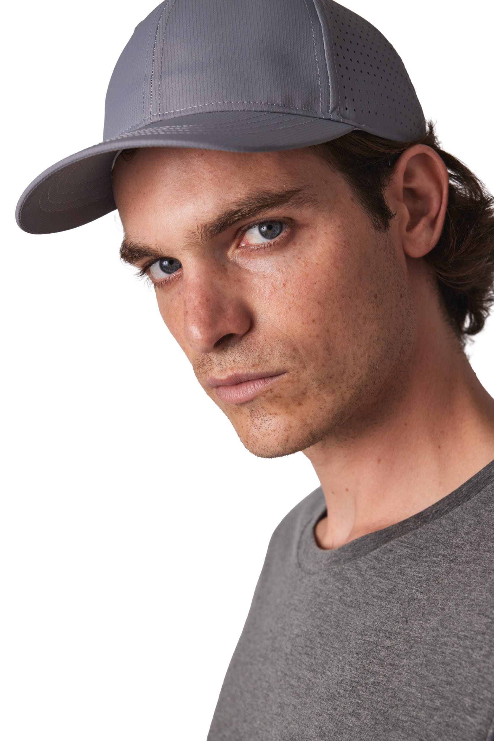 6-Panel-Kappe mit perforierten Panels