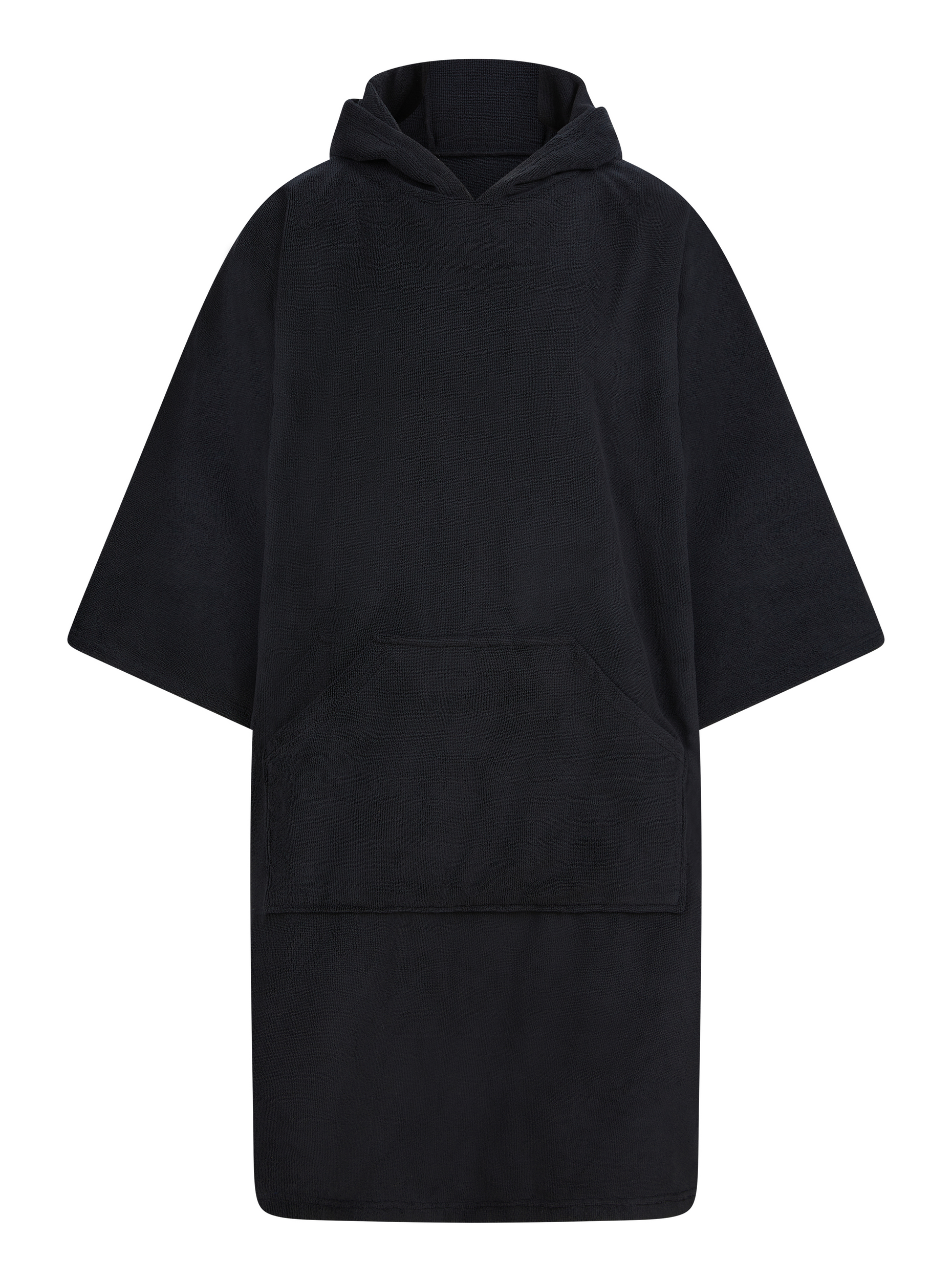 Frottee-Poncho