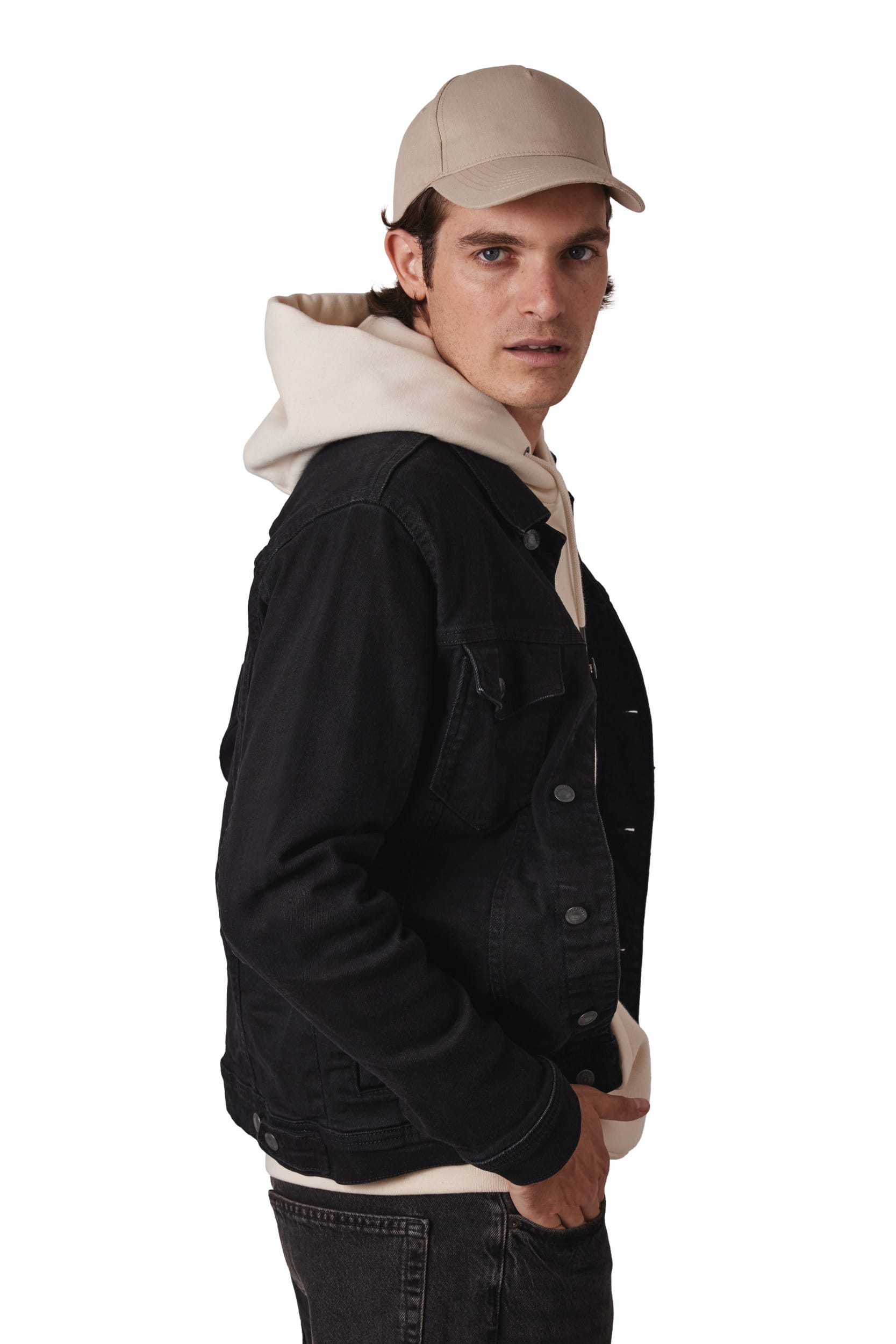 K-loop-Tracking Kappe aus recycelter Baumwolle und Polyester - 5 Panels