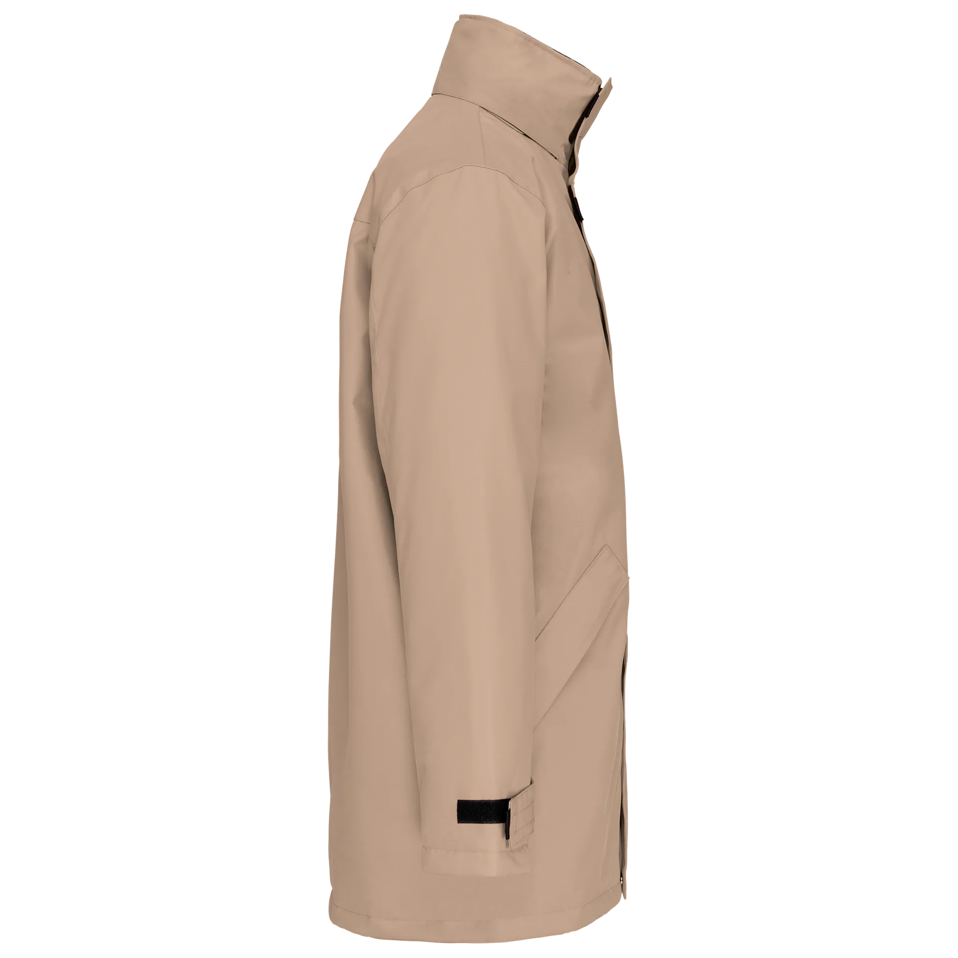 Parka > Parka, wattiert und mit Steppfutter